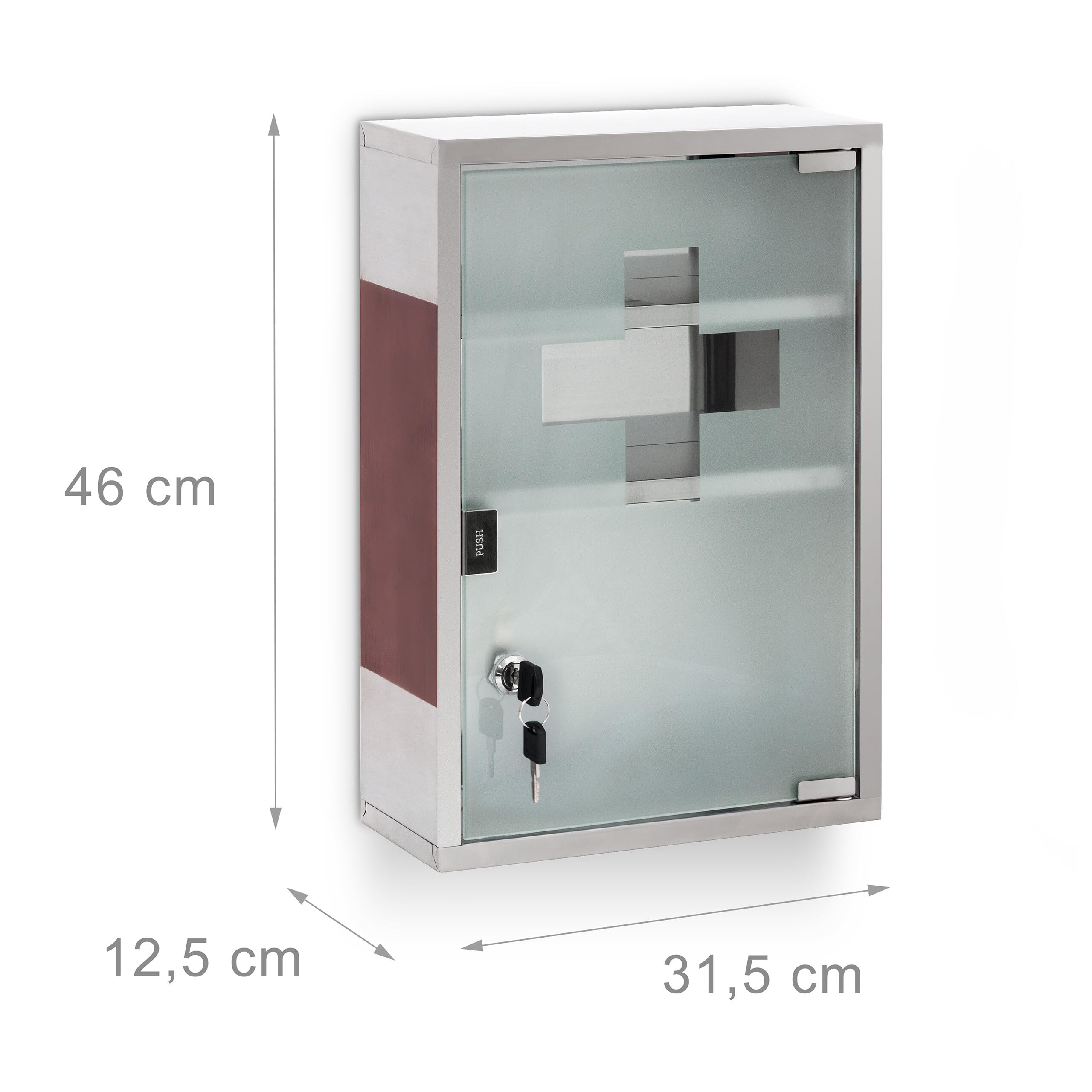 relaxdays-medizinschrank-emergency-xl-edelstahl-abschlie-bar-45-x-30-x-12-cm-3-f image 3