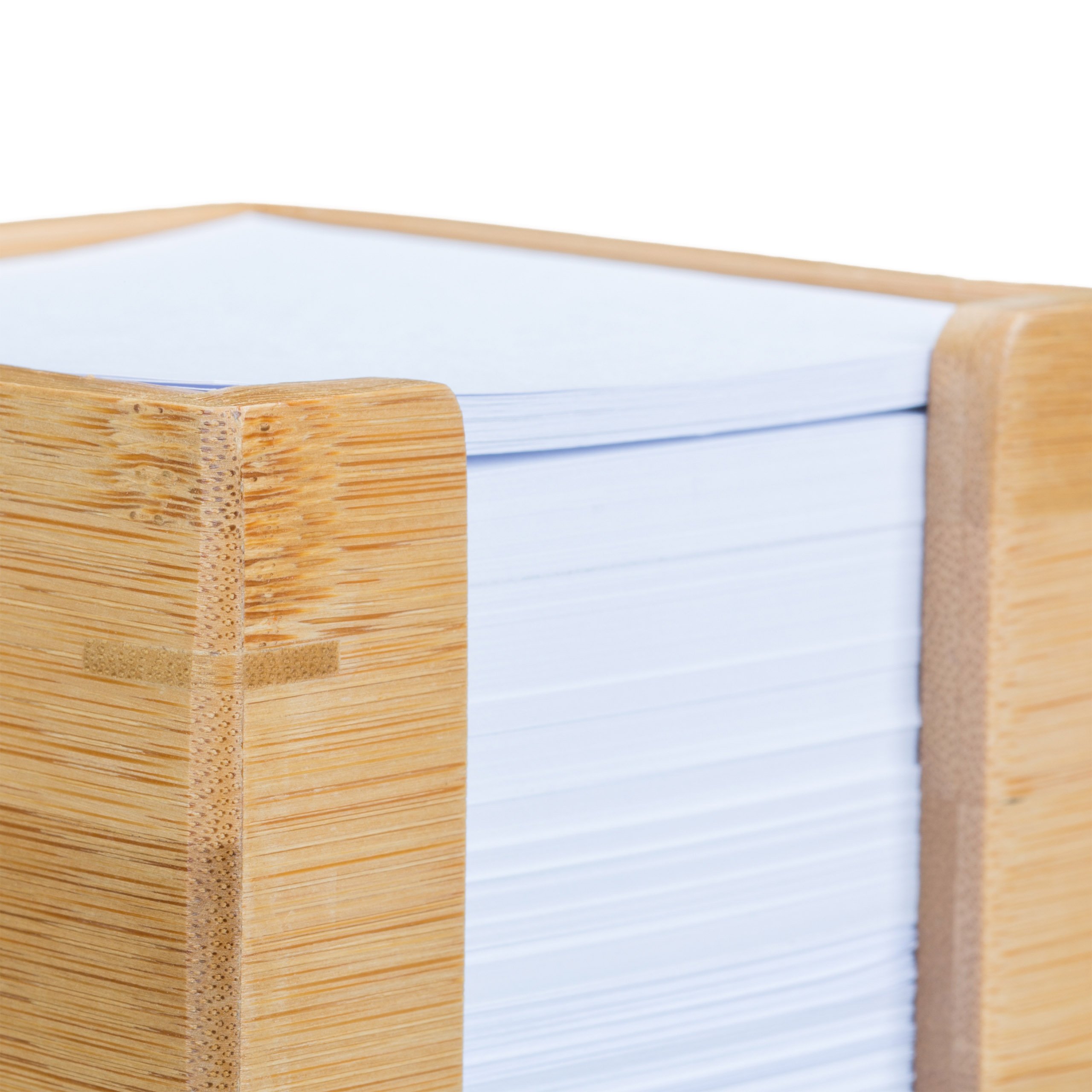 relaxdays-zettelbox-bambus-natur-notizzettelbox-inkl-900-blatt image 4