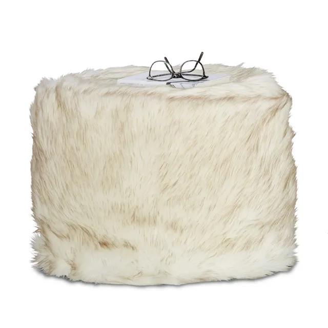 relaxdays-hocker-kunstfell-pouf-35-x-50-x-50-cm-creme-wei image 1