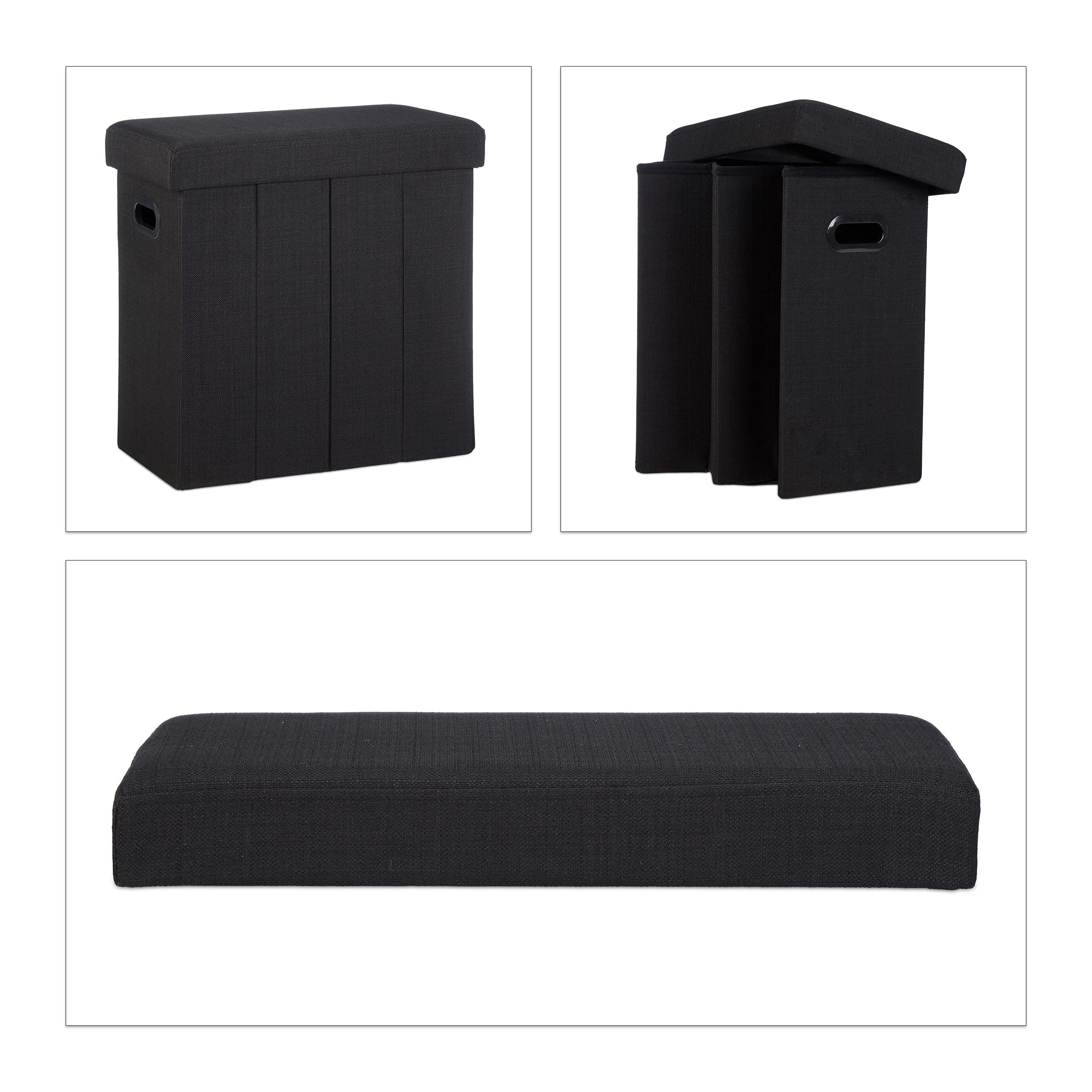 relaxdays-sitzhocker-faltbar-mit-stauraum-49-5-x-46-x-25-5-cm-schwarz image 6