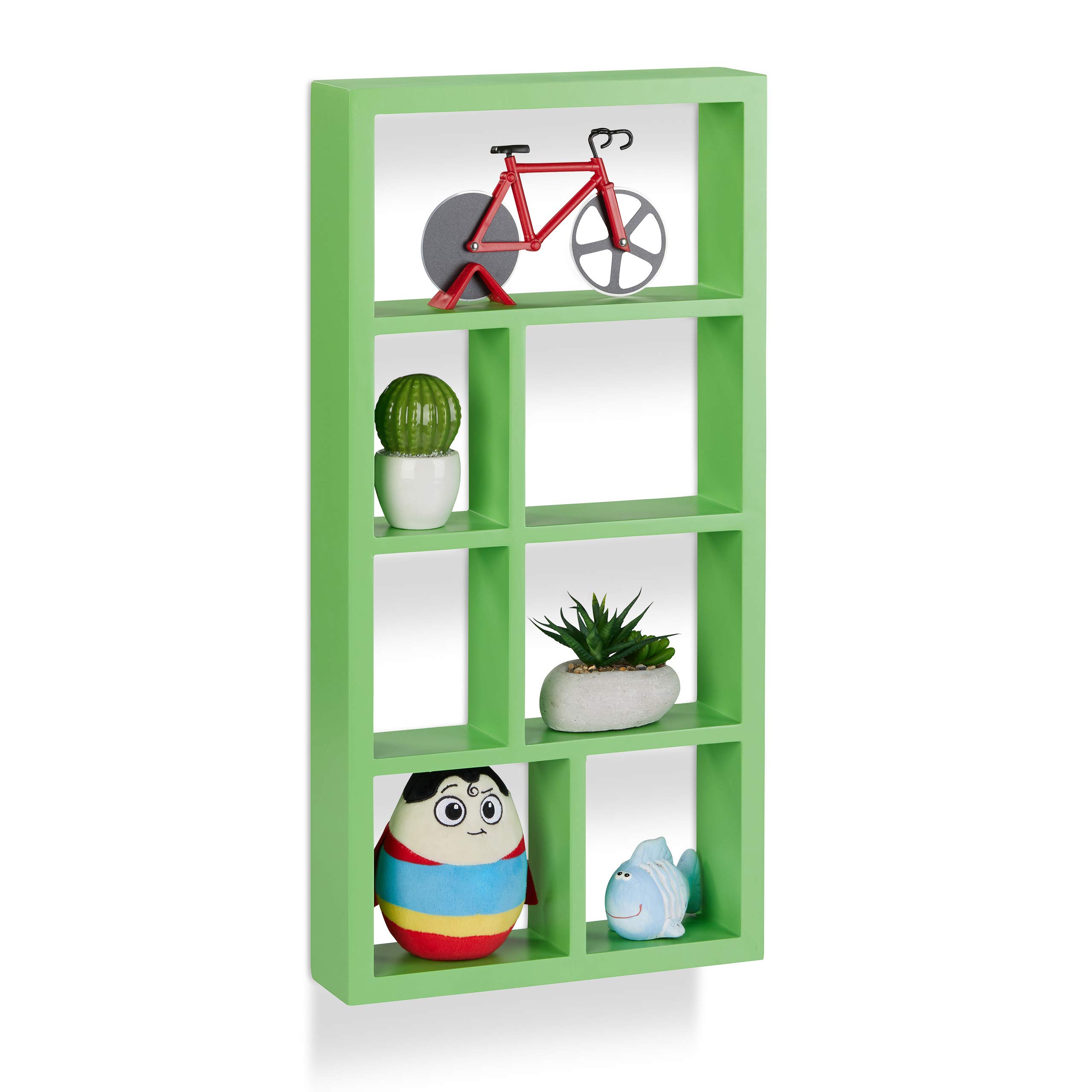 relaxdays-h-ngeregal-schwebend-holz-gr-n-61x30-5x7-5-cm-7-f-cher image 4