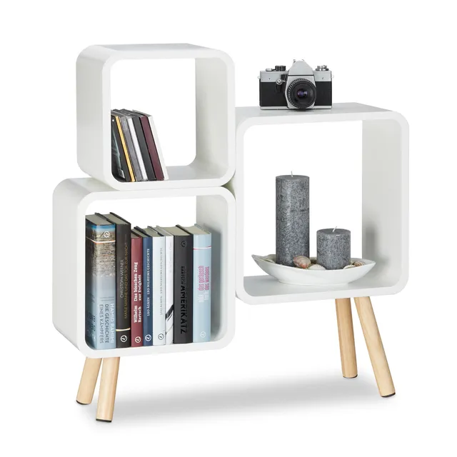 relaxdays-cube-regalsystem-mit-4-beinen-aus-mdf-wei-70x67x20-cm image 1