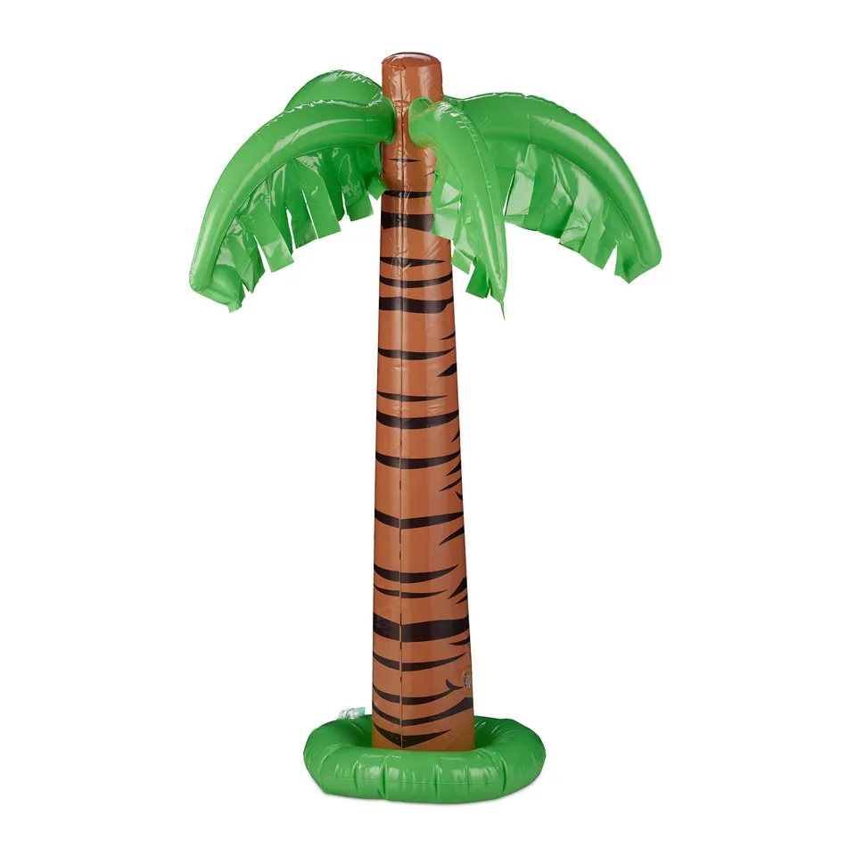 relaxdays-aufblasbare-palme-pool-deko-gr-n-braun-80-cm image 1