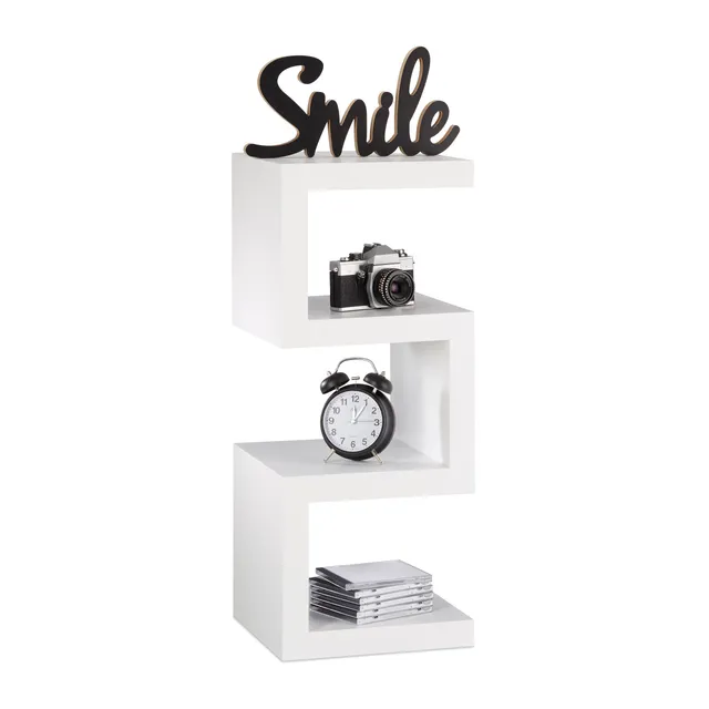 relaxdays-retro-standregal-zickzack-design-wei-75x30x30-cm image 1