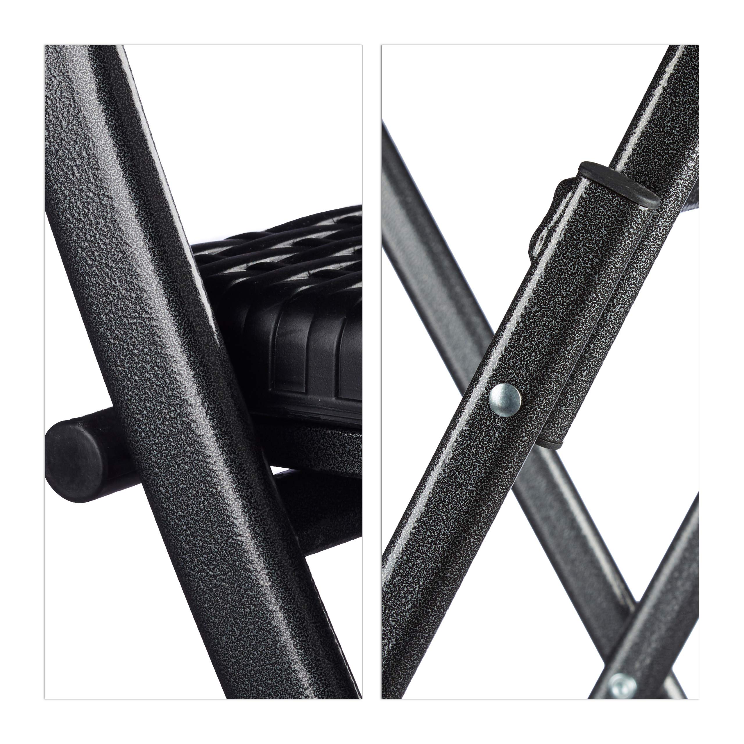 relaxdays-klappstuhl-bastian-gartenstuhl-klappbar-rattan-optik-schwarz-82x44x50- image 7