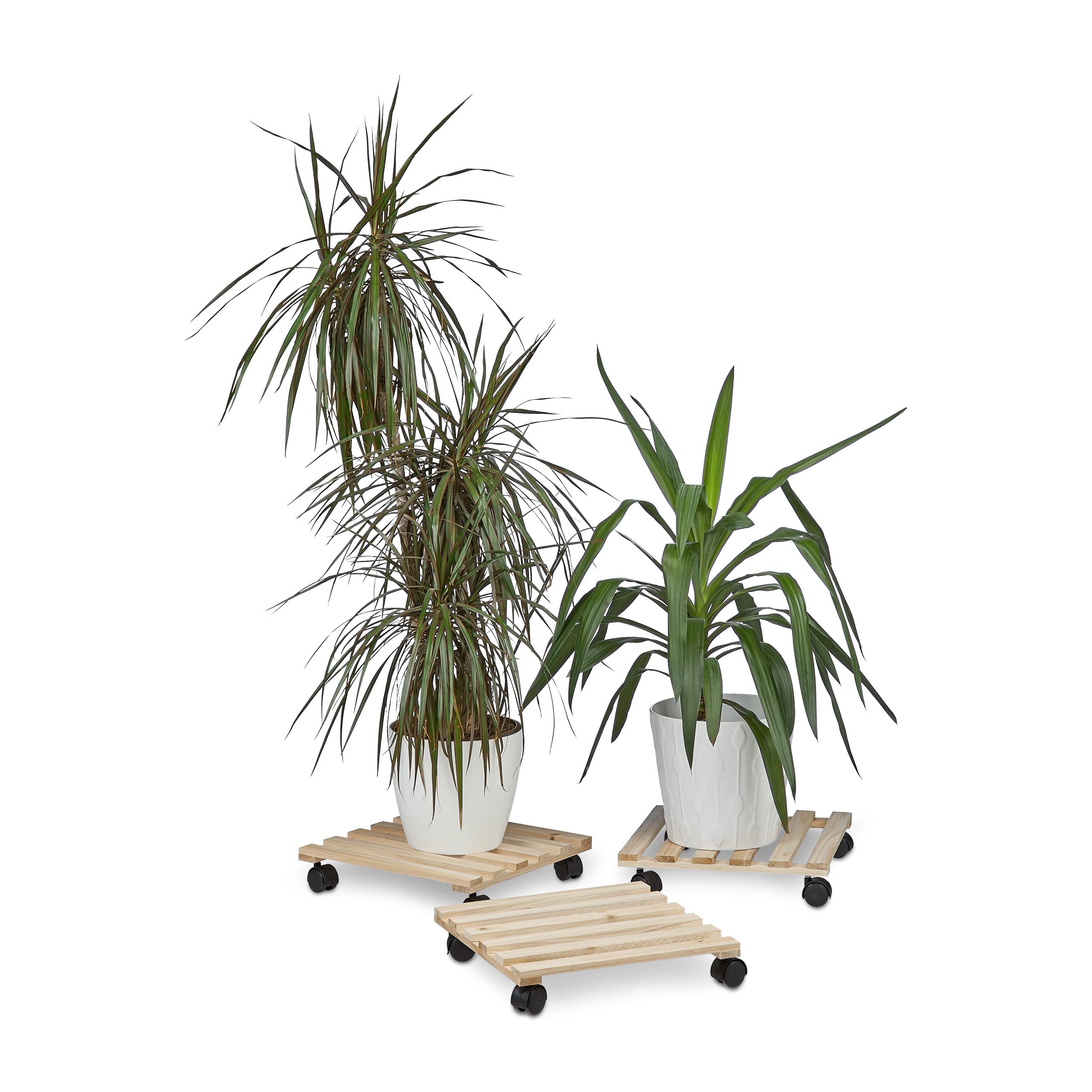 relaxdays-pflanzenroller-holz-rund-3er-set-blumenroller-33-cm-bis-30-kg-natur image 8