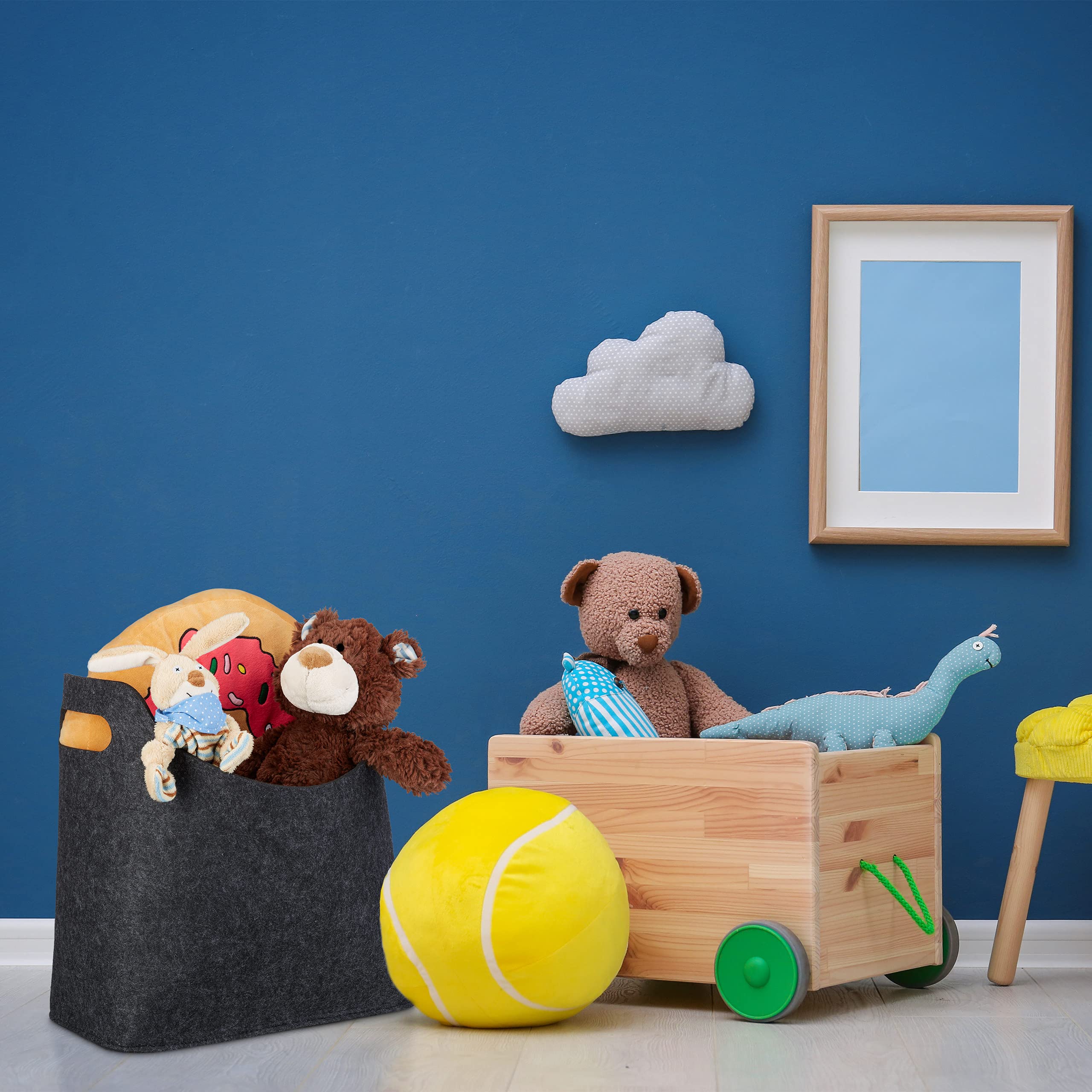 relaxdays-kaminholzkorb-filz-grau-faltbar-39-5-x-40-x-23-cm-20-l image 5