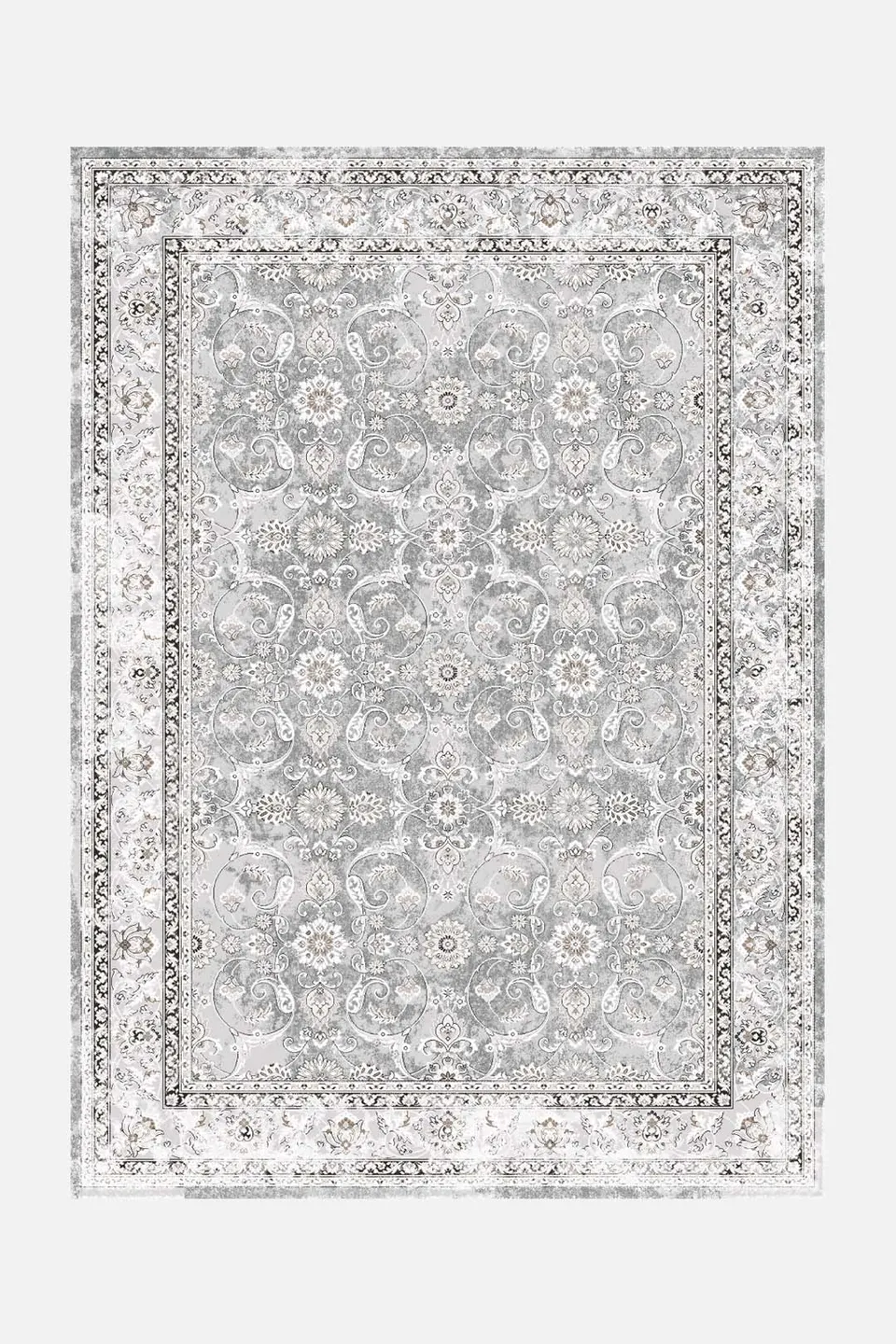teppana-persisch-quarz-teppich-waschbar-klassisch-grau image 1