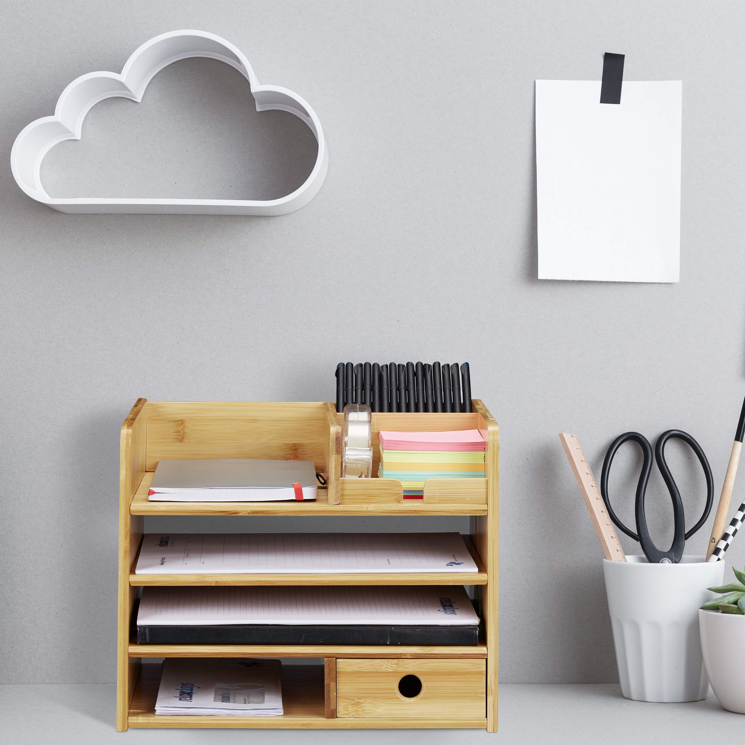 relaxdays-schreibtisch-organizer-a4-aus-bambus-mit-schublade-26-x-33-x-24-cm-nat image 5
