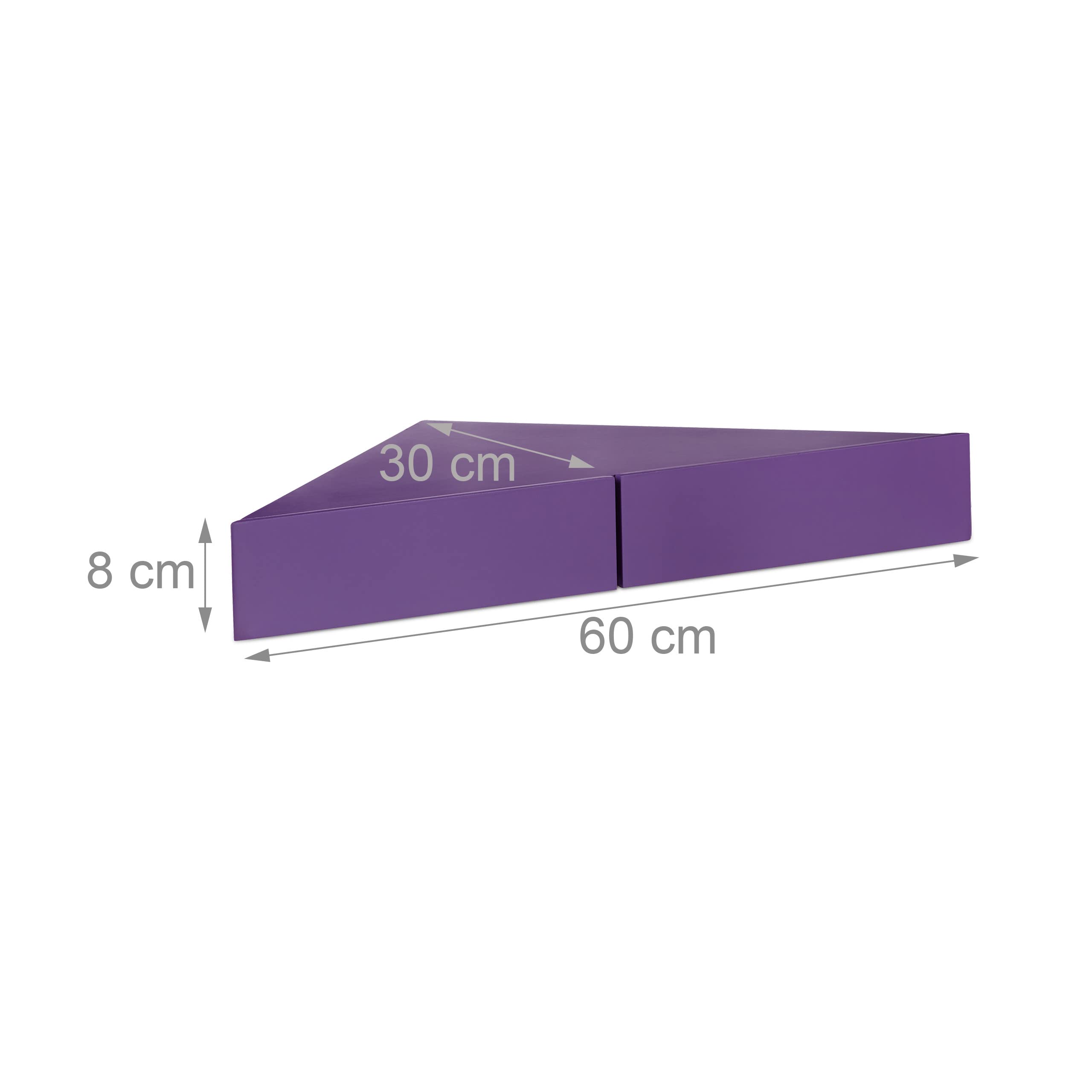 relaxdays-eck-wandregal-dreieck-mit-2-schubladen-8-x-60-x-30-cm-violett image 6