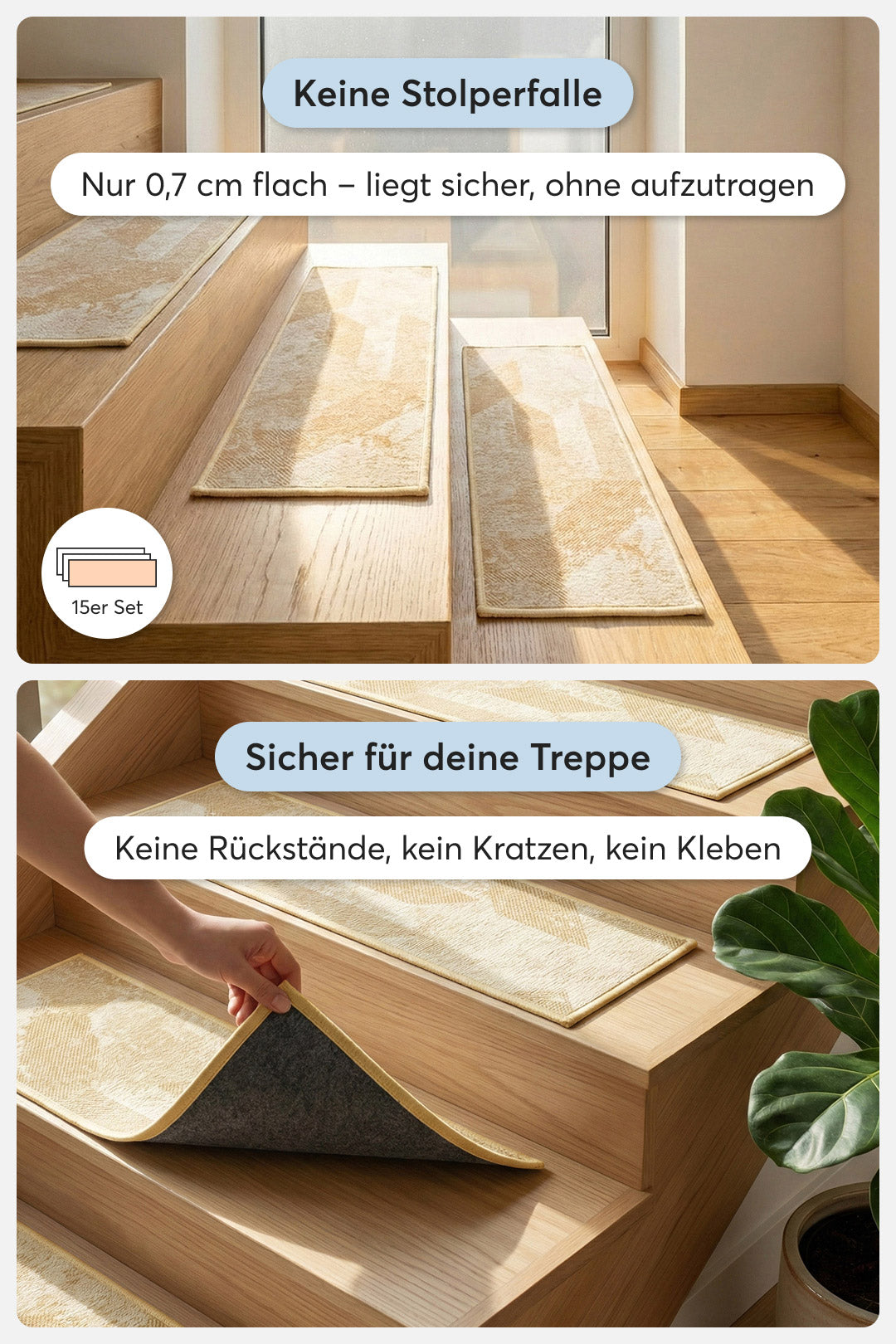 teppana-elva-grau-stufenmatte-waschbar-persisch-schwarz-weiss image 4