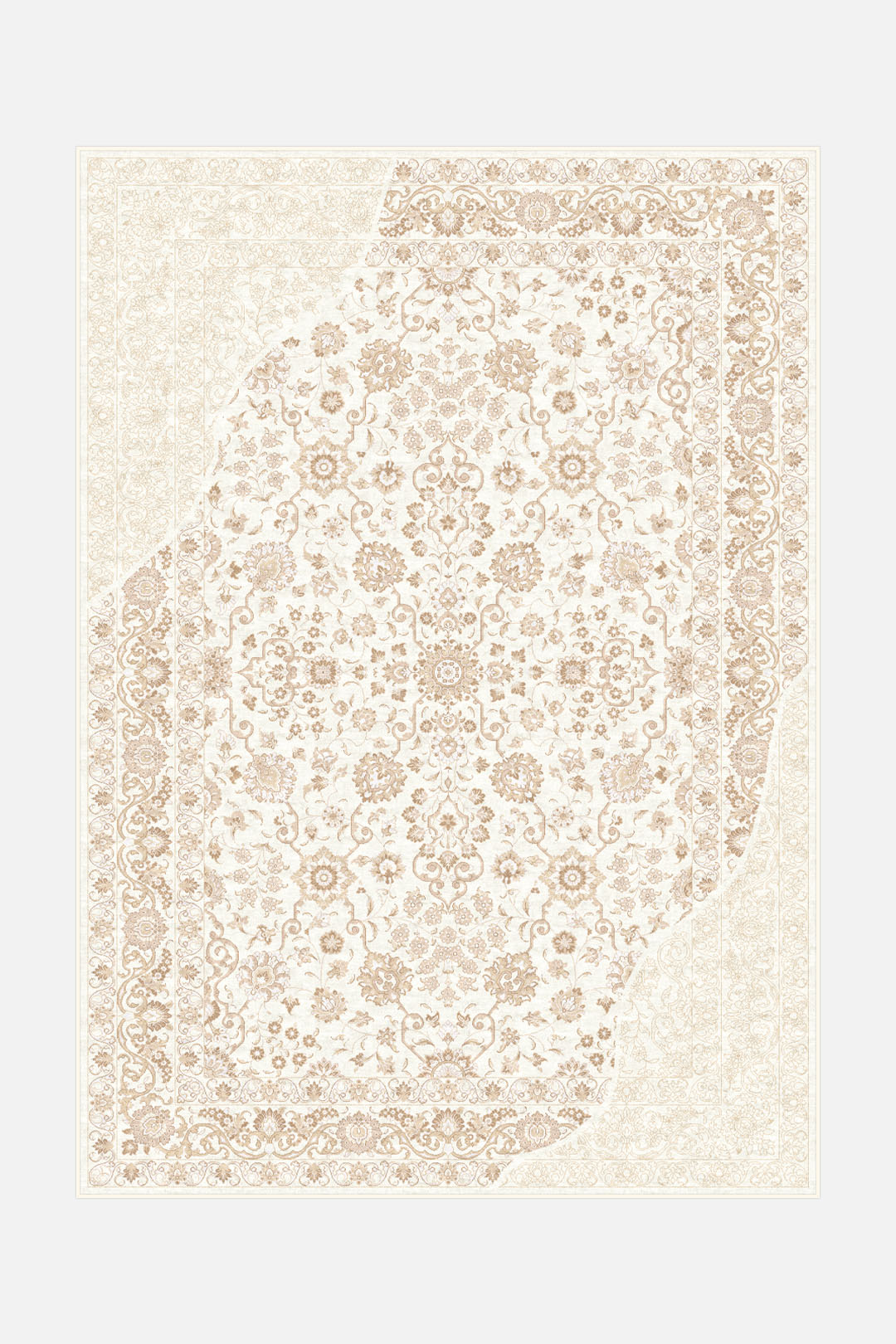 teppana-finja-creme-teppich-boho-waschbar-beige image 1