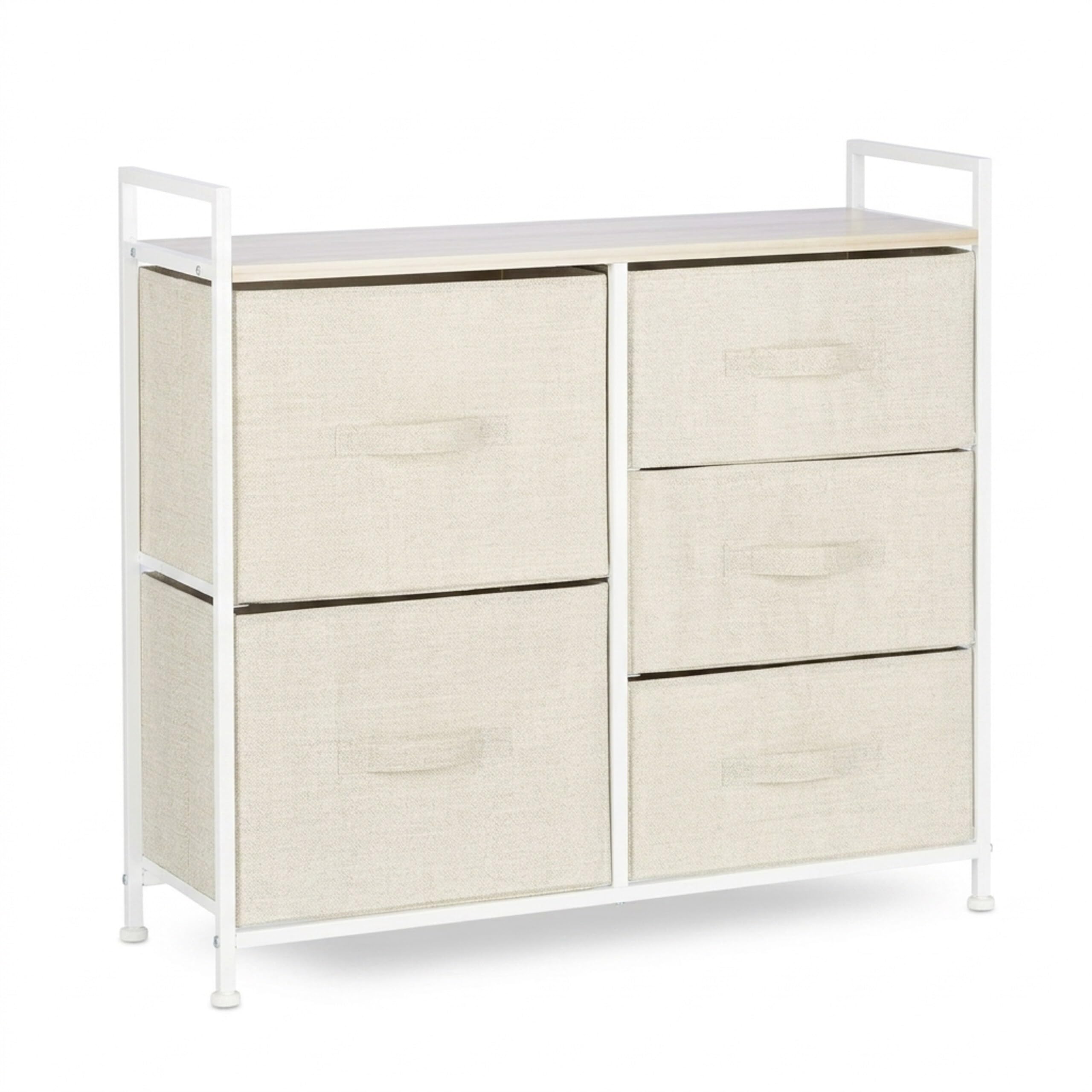 relaxdays-regalsystem-mit-5-stoff-schubladen-beige-77-5-x-83-x-29-cm image 8