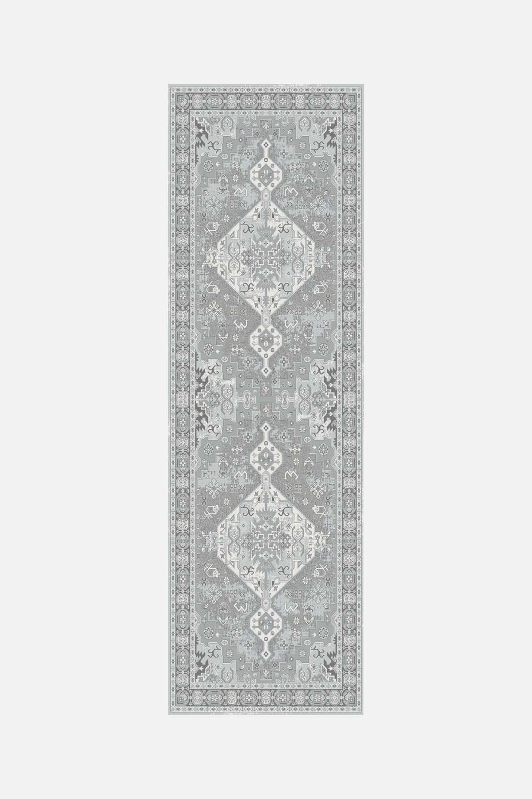 teppana-keivan-platin-teppich-waschbarer-indoor-teppich-grau-silber-persisch image 5