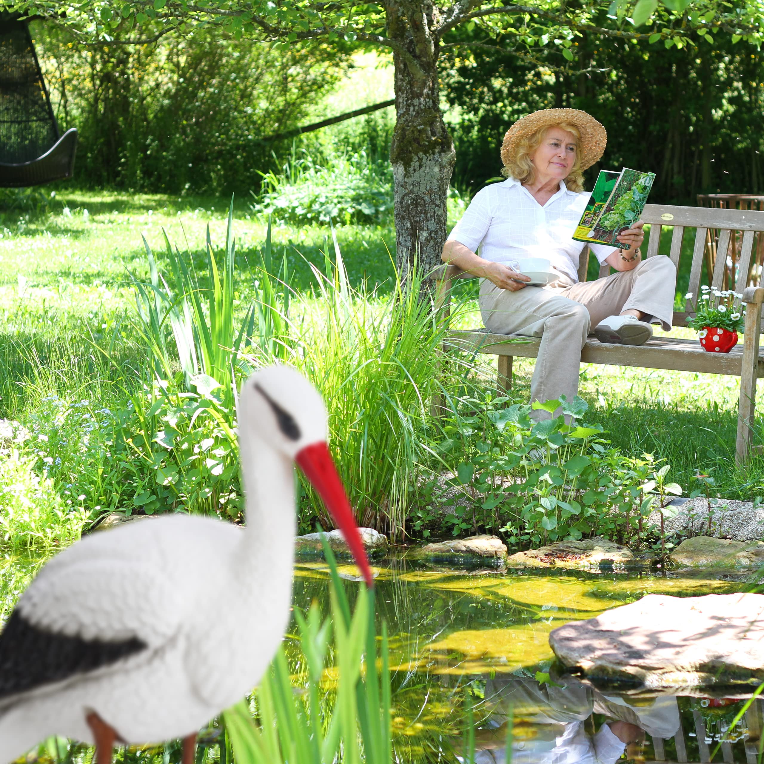 relaxdays-gartenfigur-storch-wei-rot-80-x-22-x-64-cm image 5