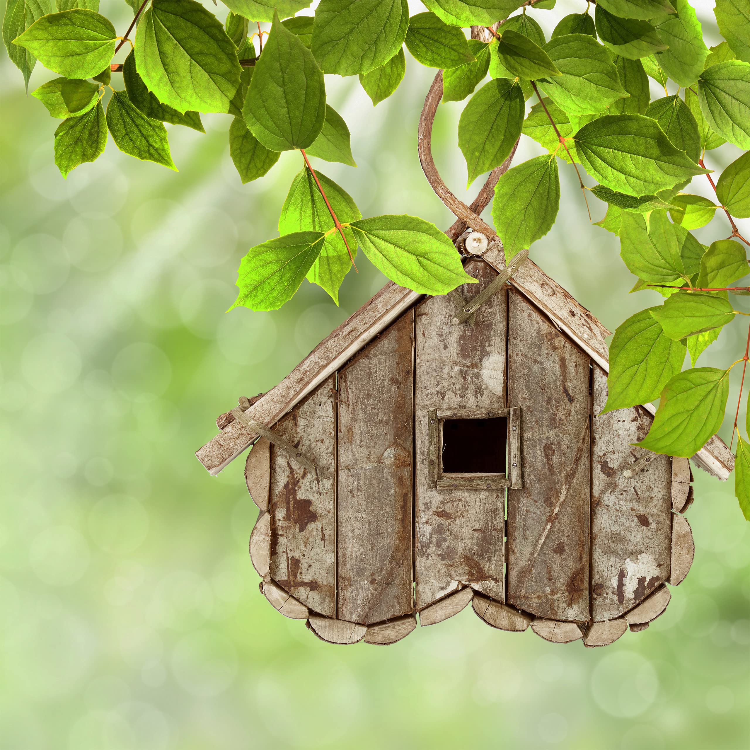 relaxdays-deko-vogelhaus-holz-zum-aufh-ngen-32x29x16-cm-natur image 2