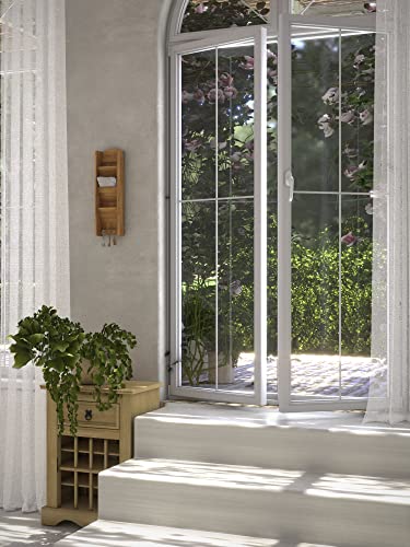 relaxdays-schl-sselbrett-bambus-mit-ablage-3-haken-natur image 8