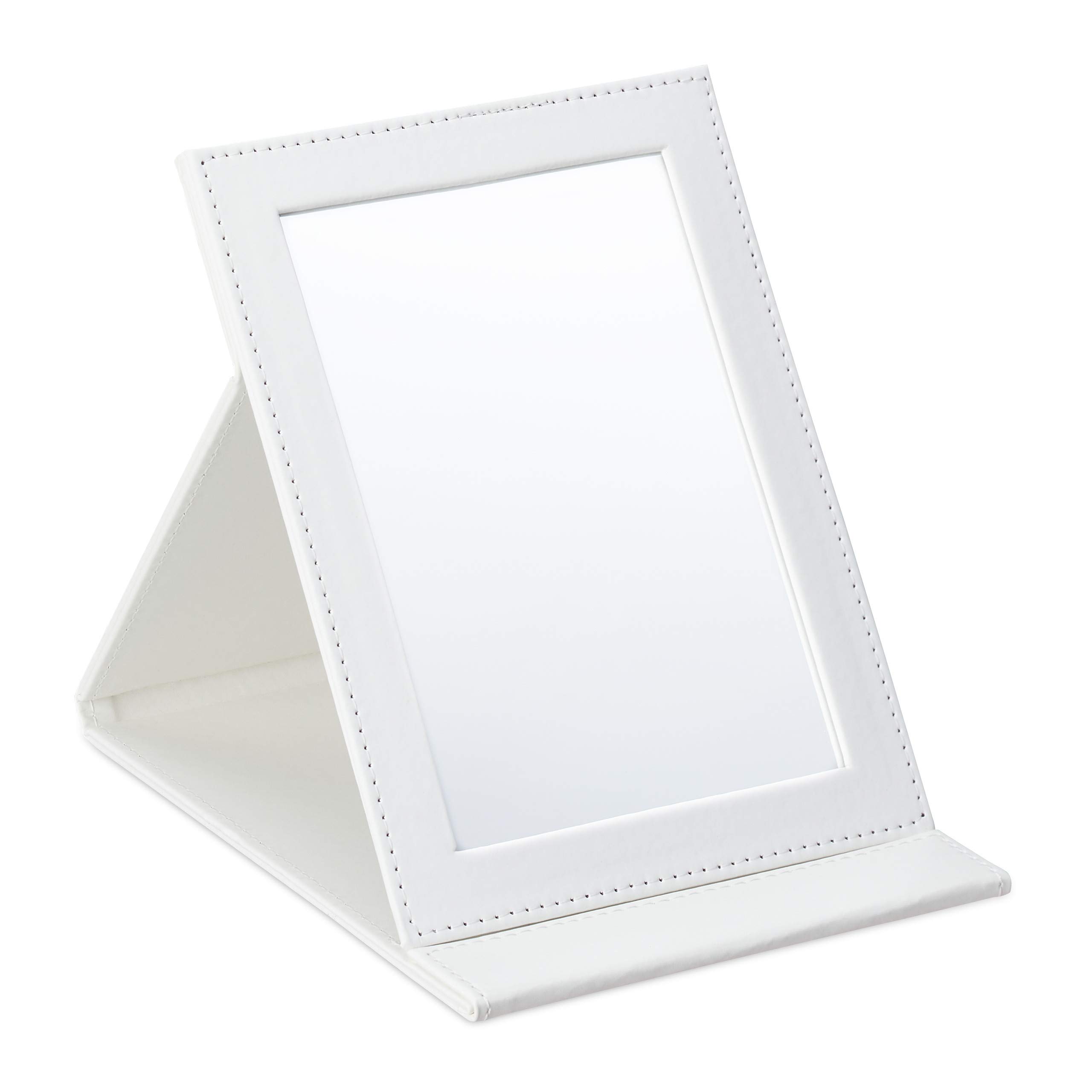relaxdays-klappspiegel-wei-aus-kunstleder-spiegelfl-che-16-x-11-cm image 1