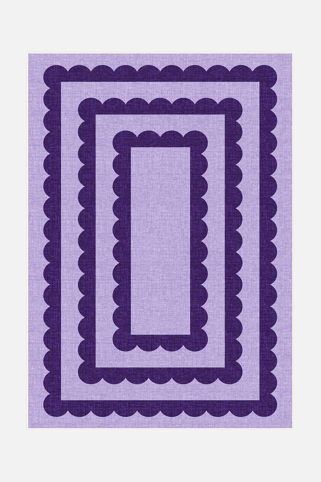 teppana-ellie-flieder-teppich-waschbar-geometrisch image 1