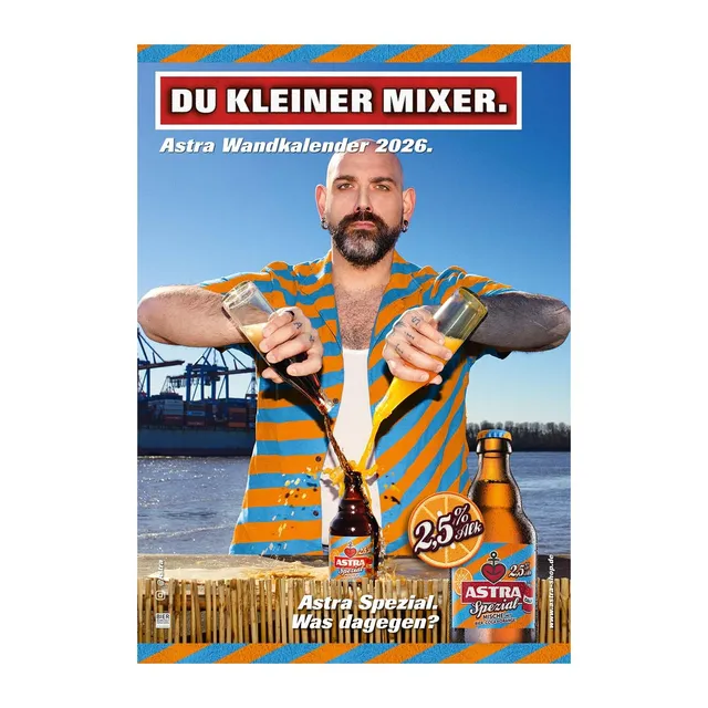 astra-a3-wandkalender-2026-mit-bier-motiven-und-9-postkarten image 1