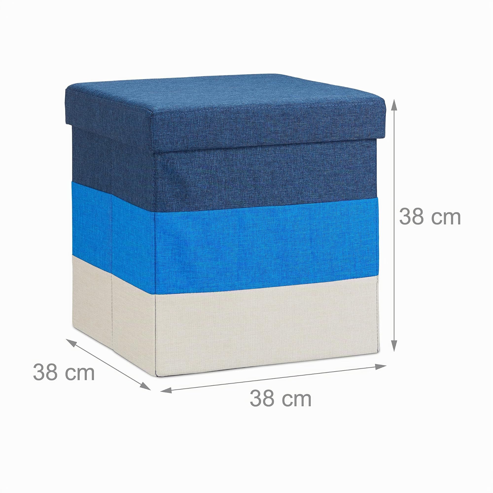 relaxdays-polster-hocker-mit-stauraum-38-x-38-x-38-cm-blau-wei-gestreift image 3