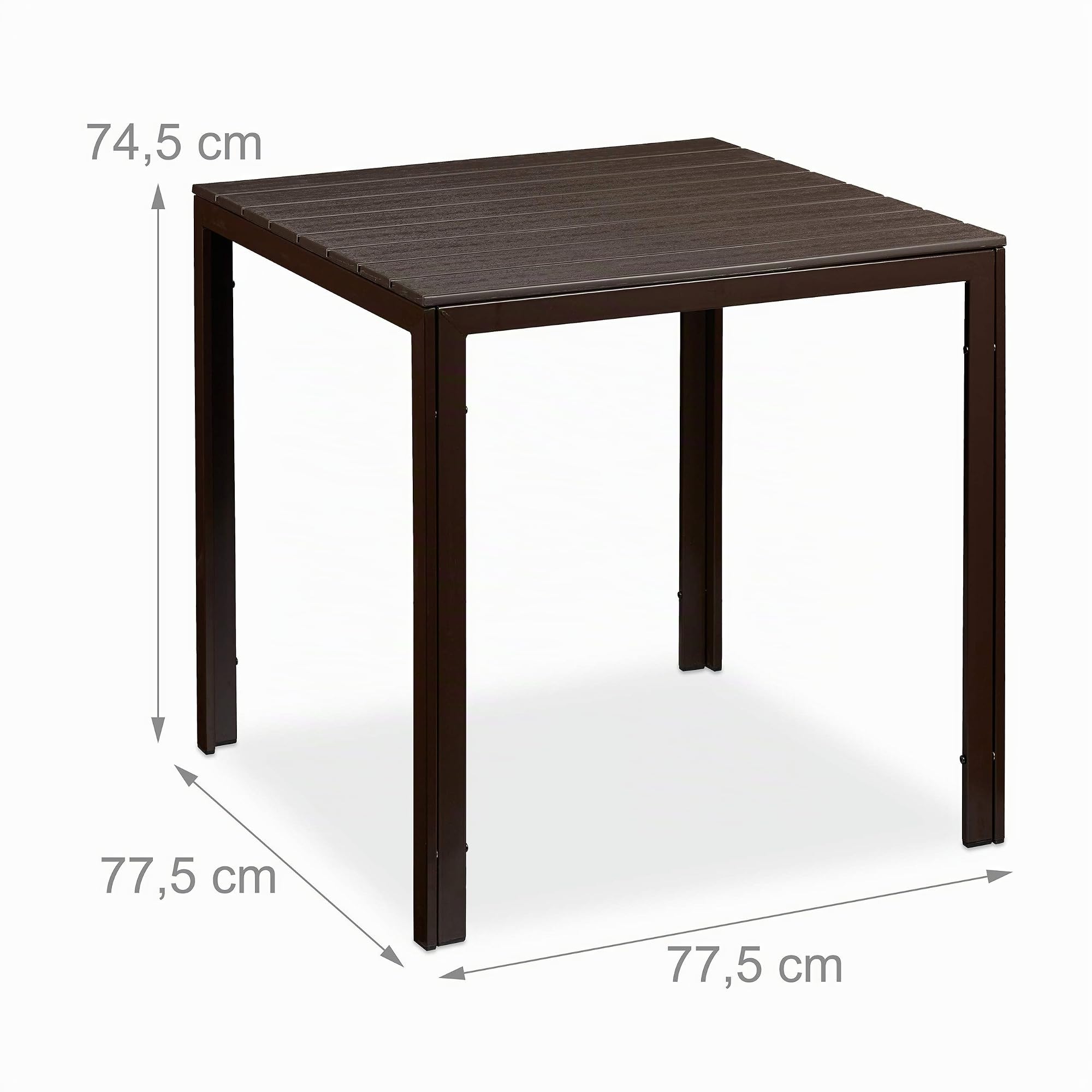 relaxdays-gartentisch-quadratisch-holzoptik-f-r-4-personen-74-5x77-5x77-5-cm-bra image 3