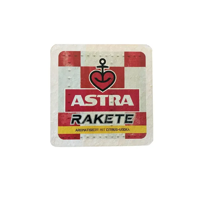 astra-bier-naturstein-untersetzer-10-x-10-cm-motiv-rakete image 1