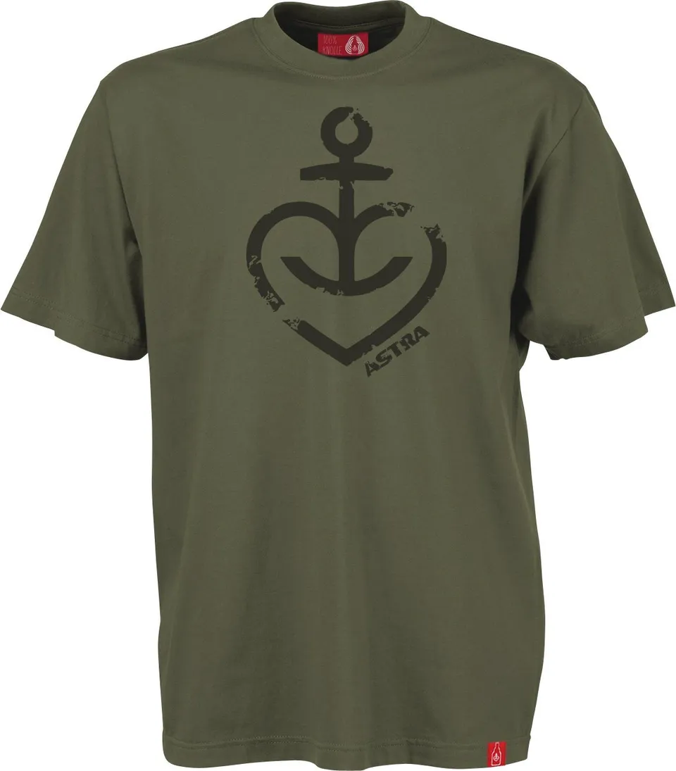 astra-herren-t-shirt-herzanker-oliv-basic-shirt-rundhals image 1
