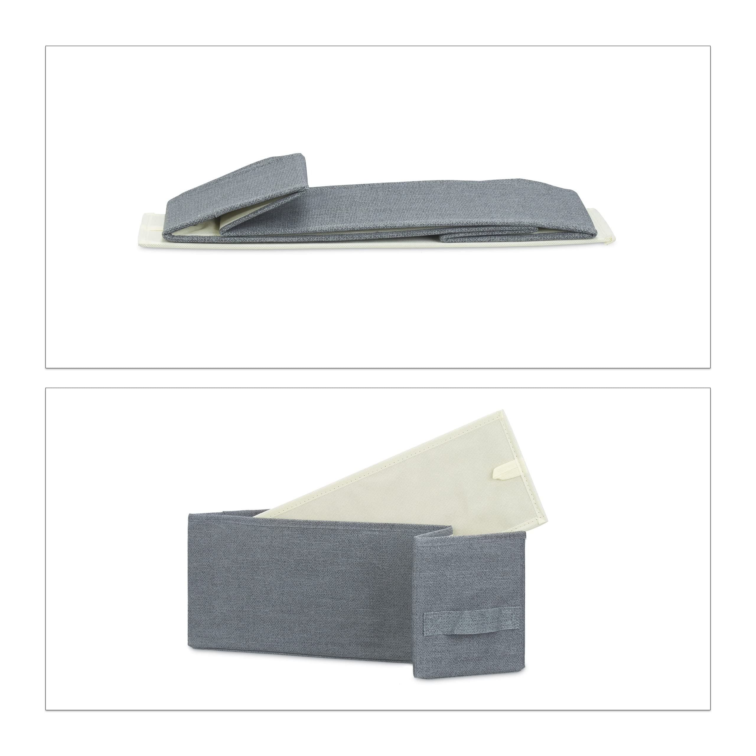 relaxdays-regalsystem-4-stoff-schubladen-grau-76-x-20-x-48-cm image 6