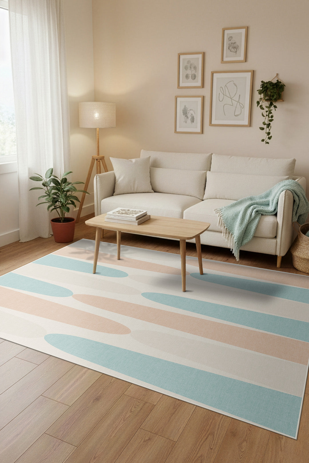 teppana-ria-pastell-teppich-waschbar-geometrisch image 4
