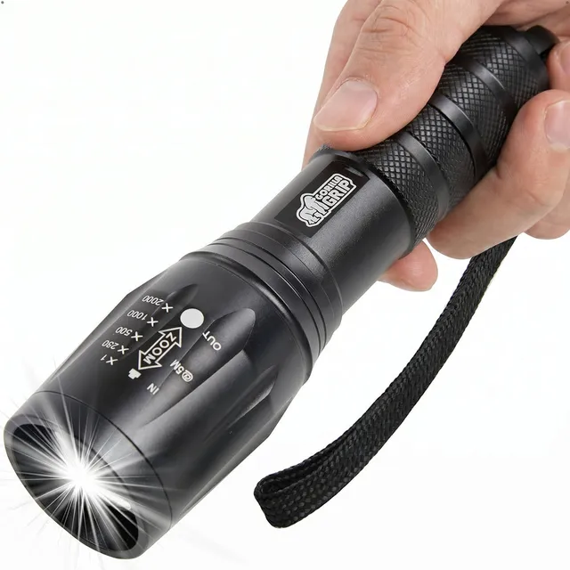 gorilla-grip-taktische-taschenlampe-led-345-lumen image 1