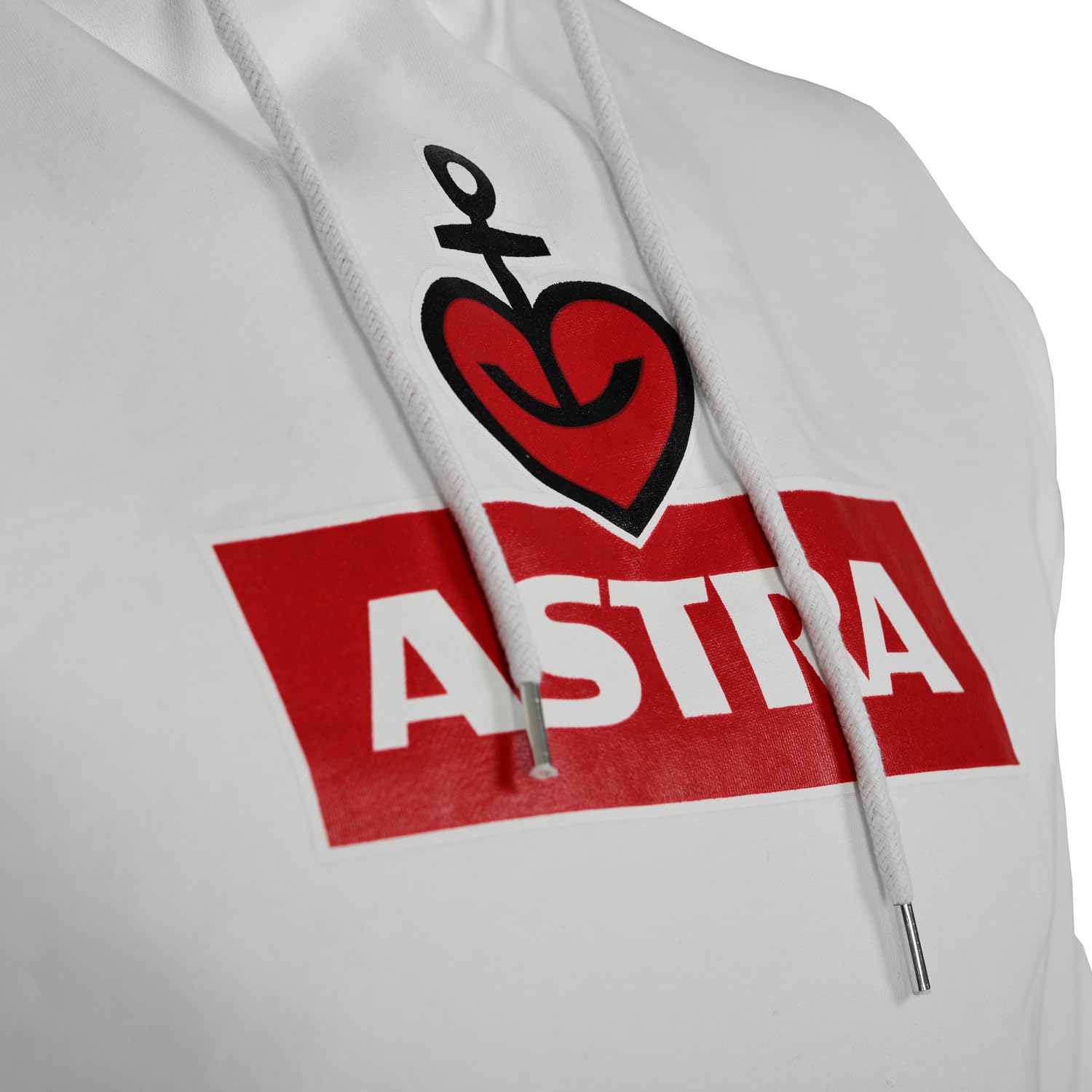 astra-hoodie-unisex-wei-mit-herzanker-aufdruck-kapuzen-pullover image 5