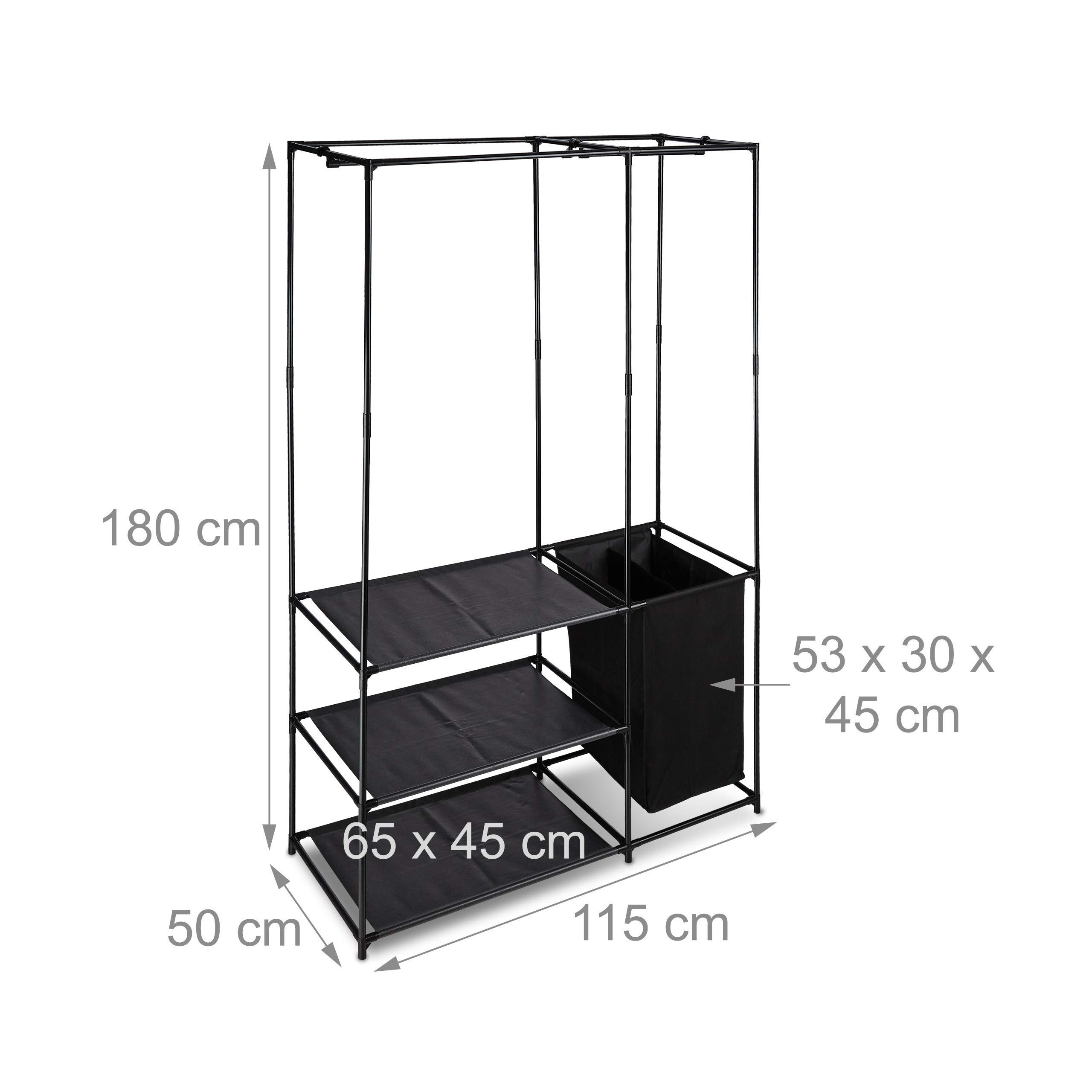 relaxdays-offener-kleiderschrank-mit-w-schekorb-70l-180-x-115-x-50-cm image 5