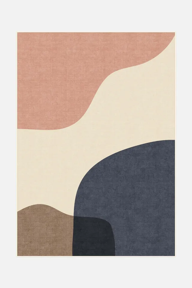 teppana-ban-aquarell-teppich-blau-waschbar image 1