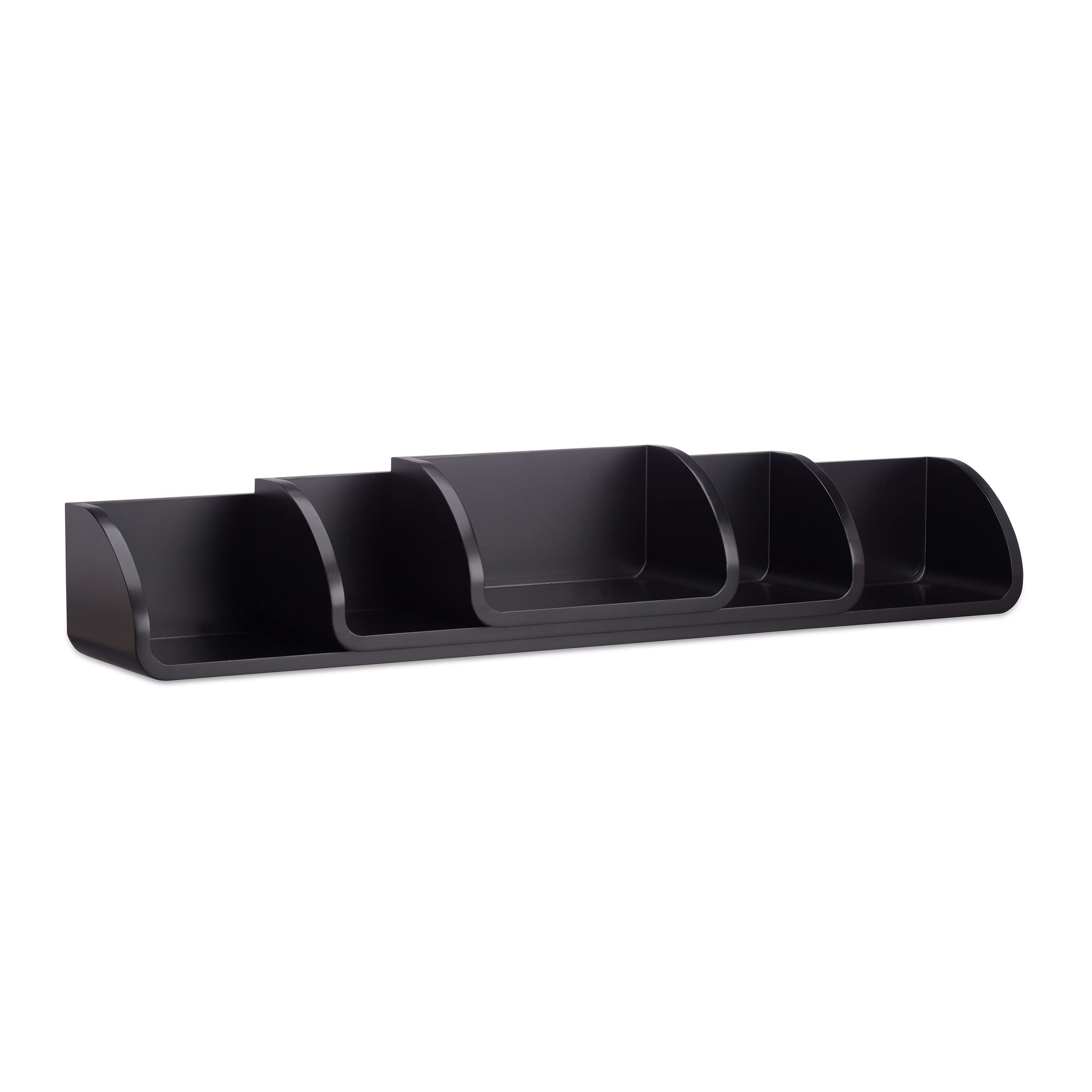 relaxdays-wandregal-3er-set-schwebend-17-cm-tiefe-schwarz image 4