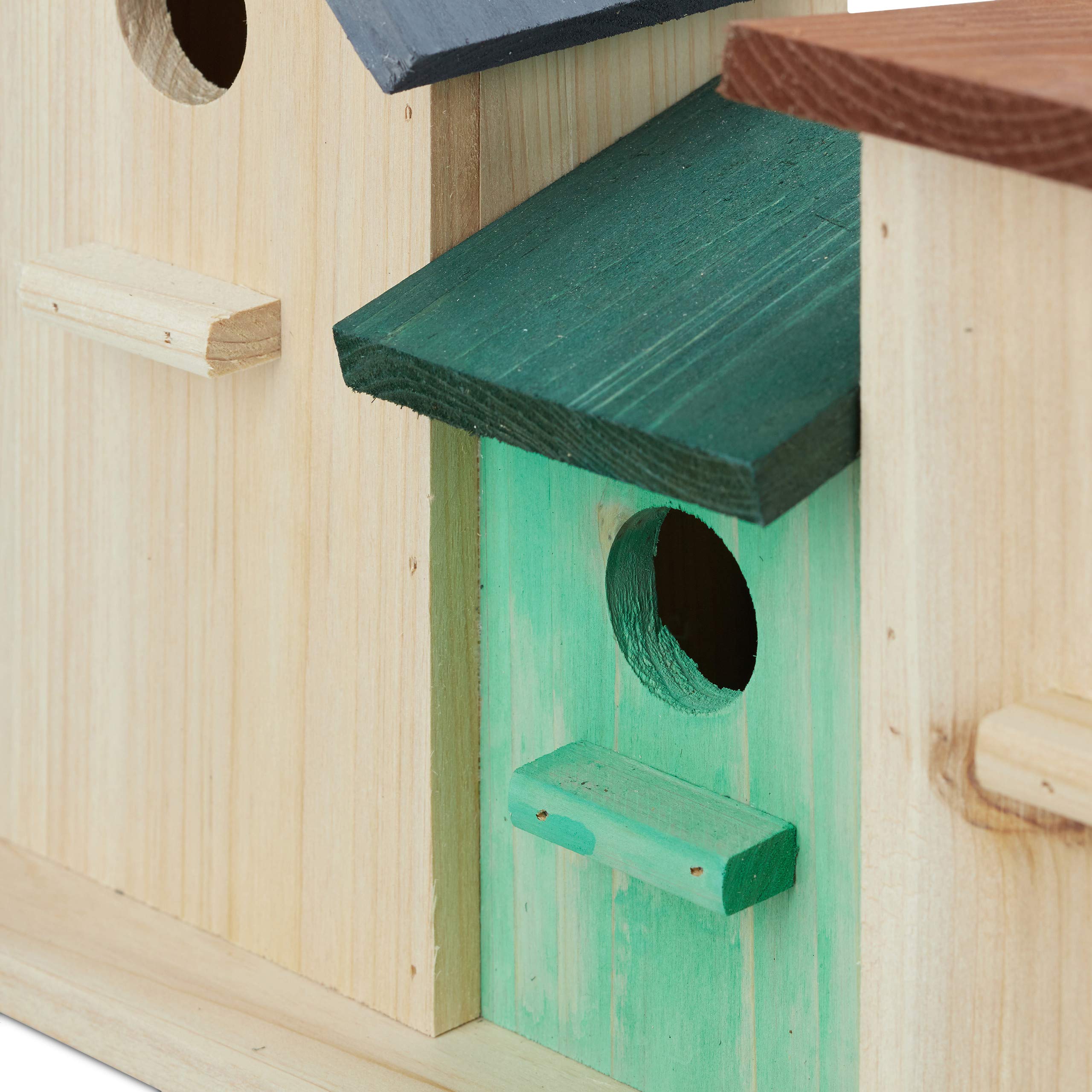 relaxdays-vogelhaus-4er-set-auf-holzsockel-deko-nistkasten-26-x-46-x-12-cm-bunt- image 7