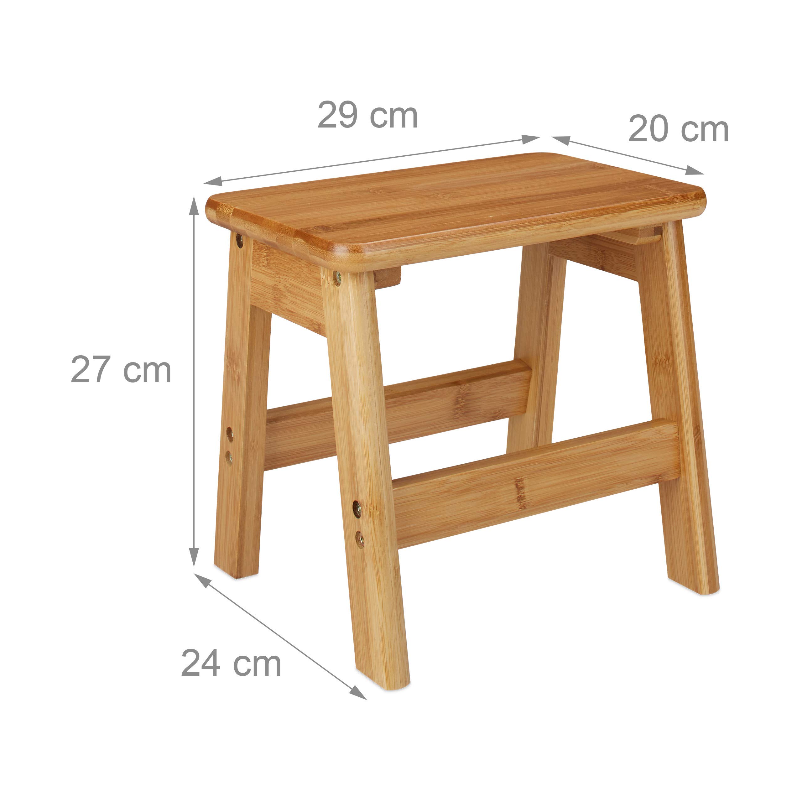 relaxdays-fu-bank-rustico-bambus-hocker-natur-27-cm image 3