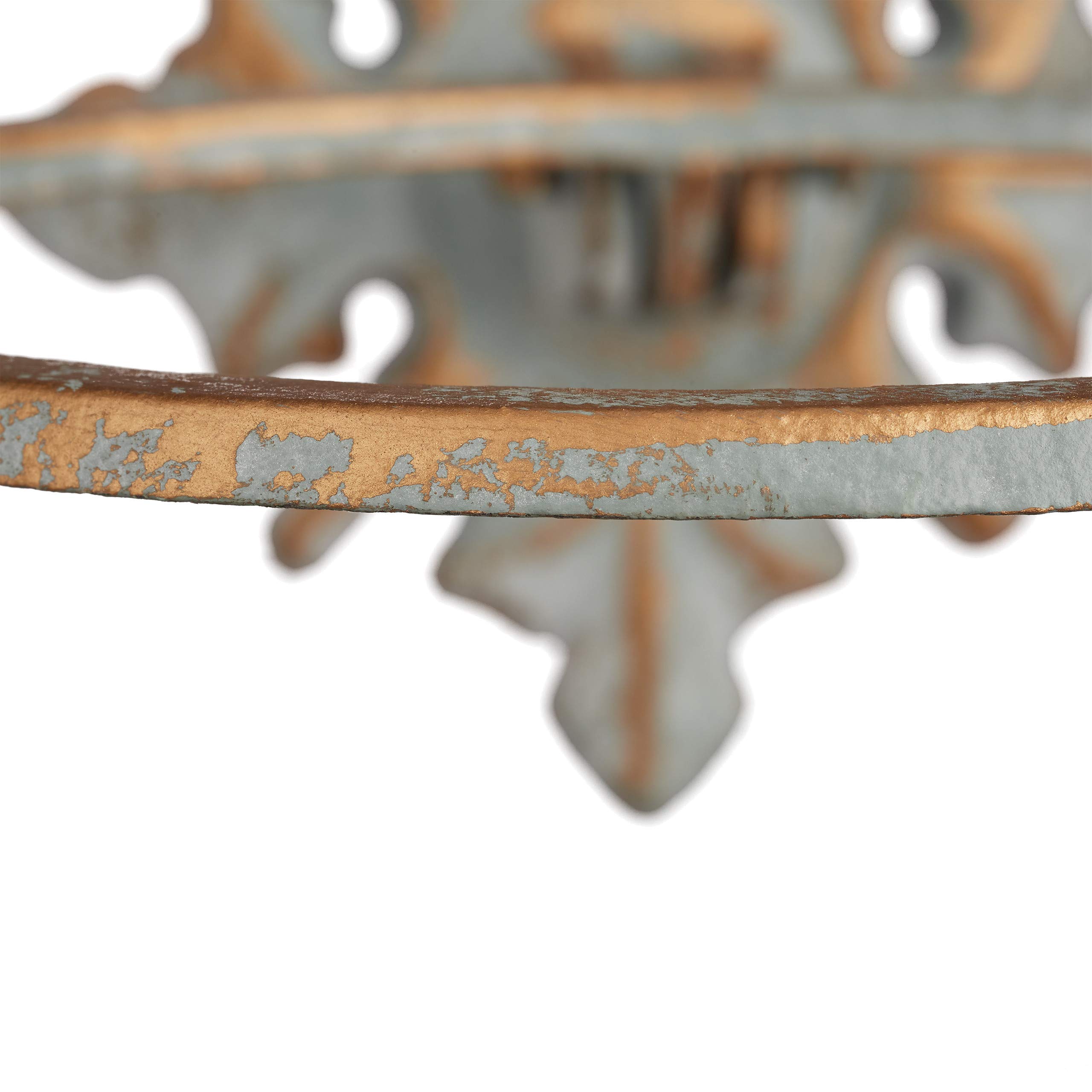 relaxdays-wand-blumenhalter-barock-gusseisen-ring-13-5-cm-gold-grau image 7