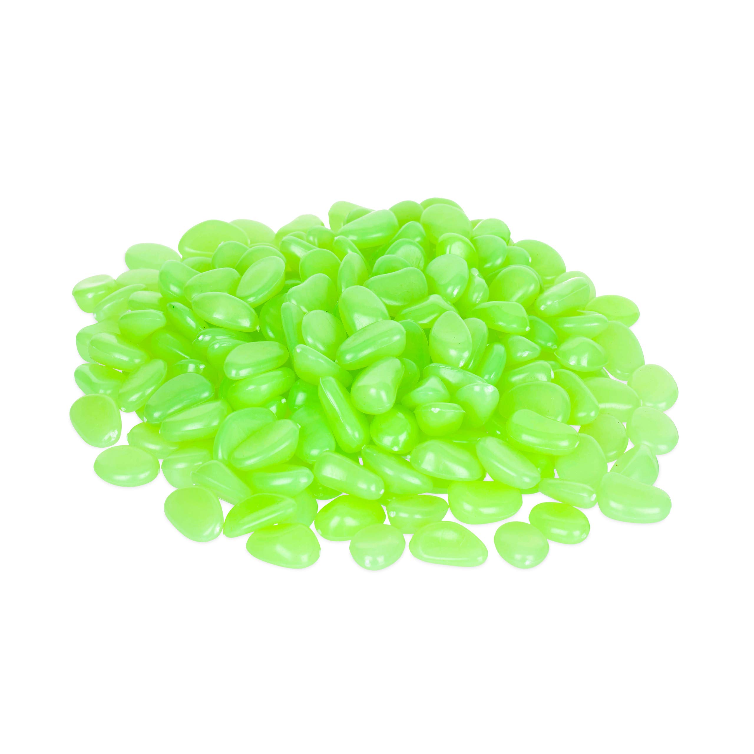 relaxdays-leuchtsteine-200-st-ck-gr-n-2-3-cm-fluoreszierend image 1