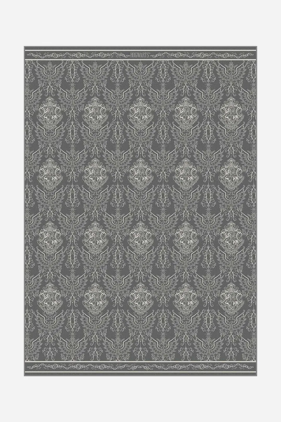 teppana-harry-potter-damast-schiefer-teppich-waschbarer-indoor-teppich image 1