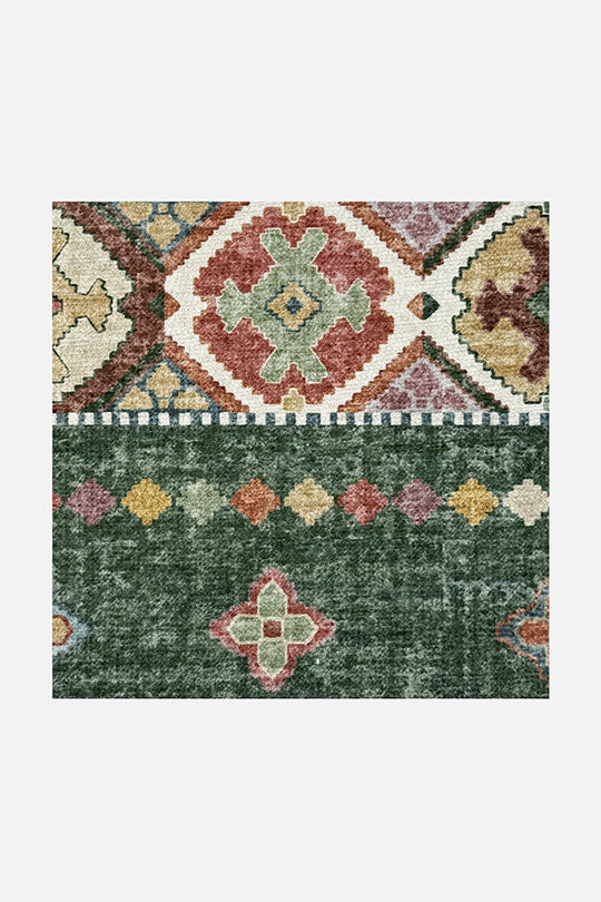 teppana-leila-smaragd-teppich-waschbarer-boho-teppich image 7