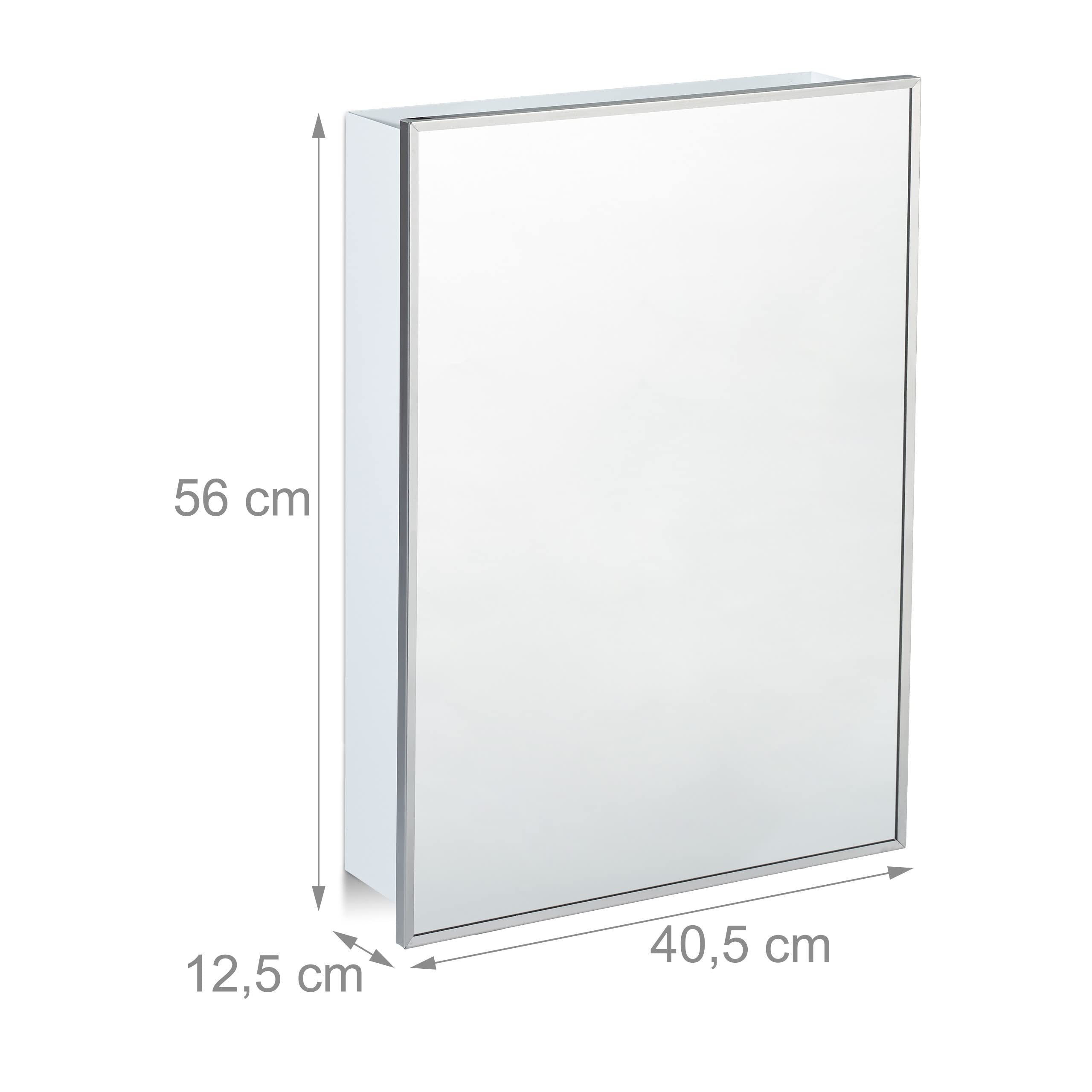 relaxdays-spiegelschrank-bad-wei-h-ngeschrank-stahl-eint-rig-56-x-40-5-x-12-5-cm image 3