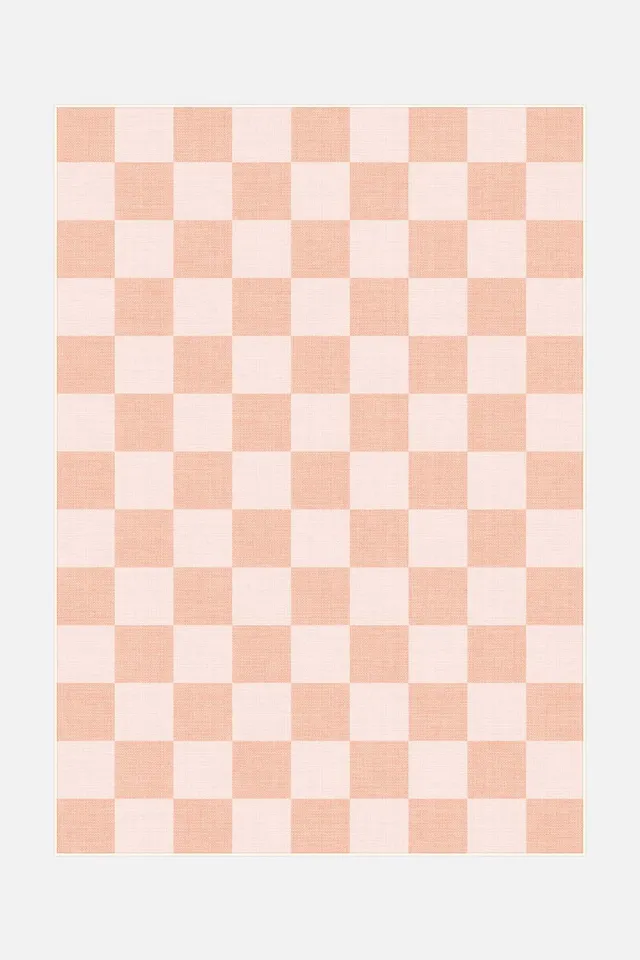 teppana-playful-melon-teppich-waschbarer-geometrischer-teppich image 1