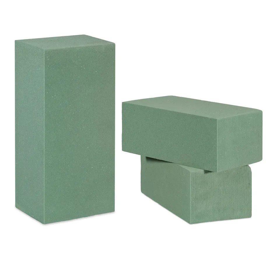 relaxdays-steckschaum-f-r-frischblumen-3er-set-7-5-x-20-x-10-cm-gr-n image 1
