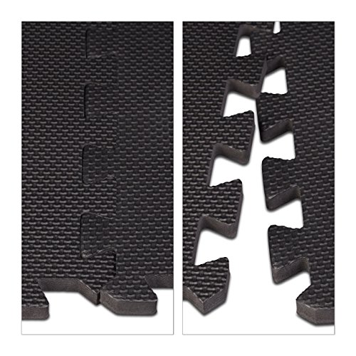 relaxdays-bodenschutzmatte-24er-set-schwarz-30x30-cm-2-1-m image 7