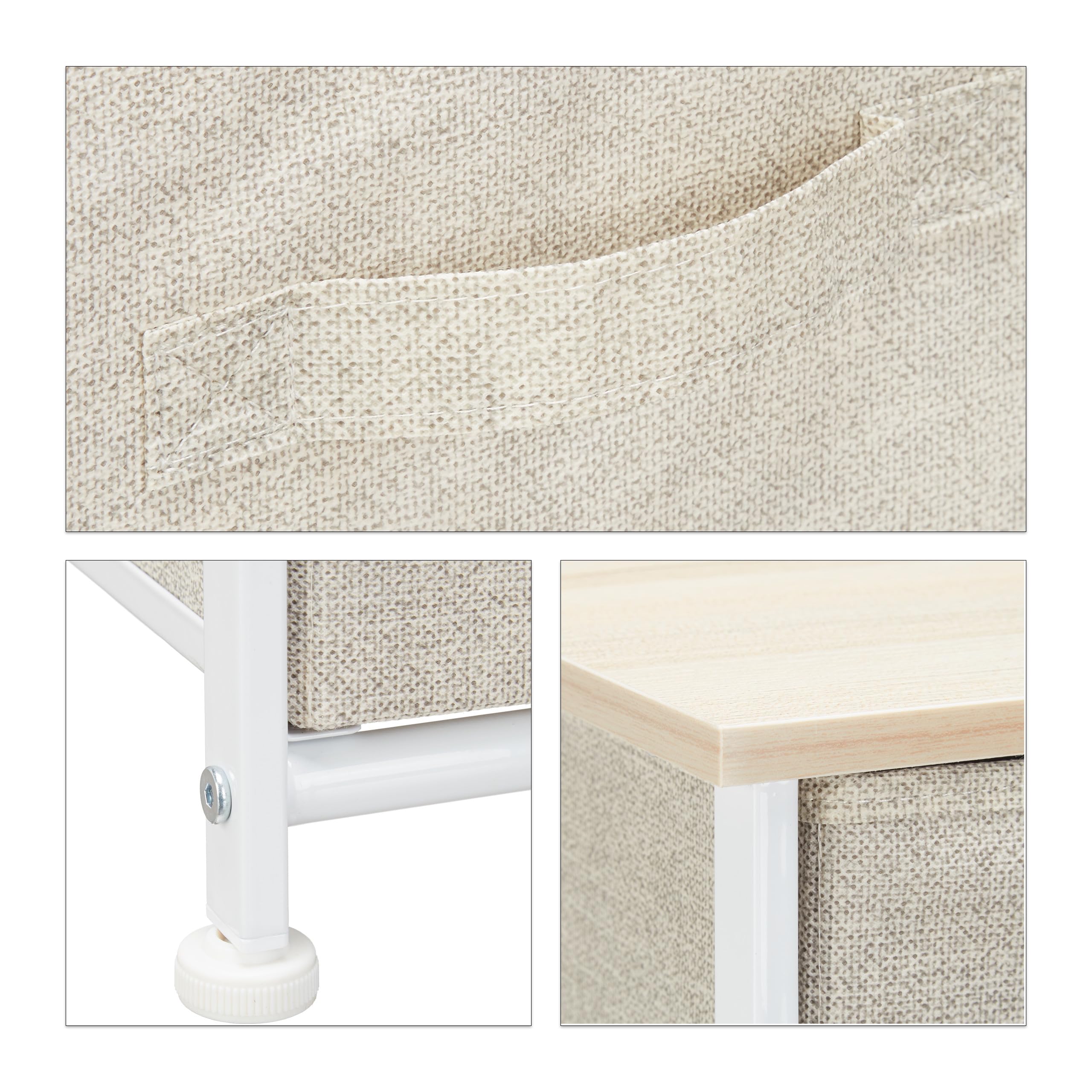 relaxdays-regalsystem-mit-5-stoff-schubladen-beige-77-5-x-83-x-29-cm image 7