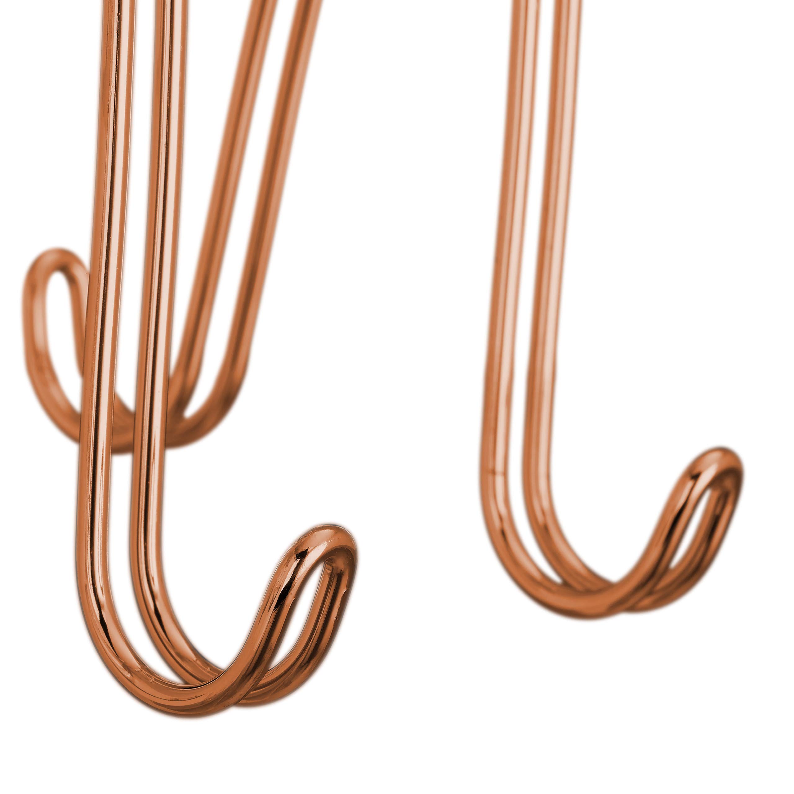 relaxdays-g-rtelhalter-krawattenhalter-metall-14-haken-kupfer-17x36x9-5-cm image 7