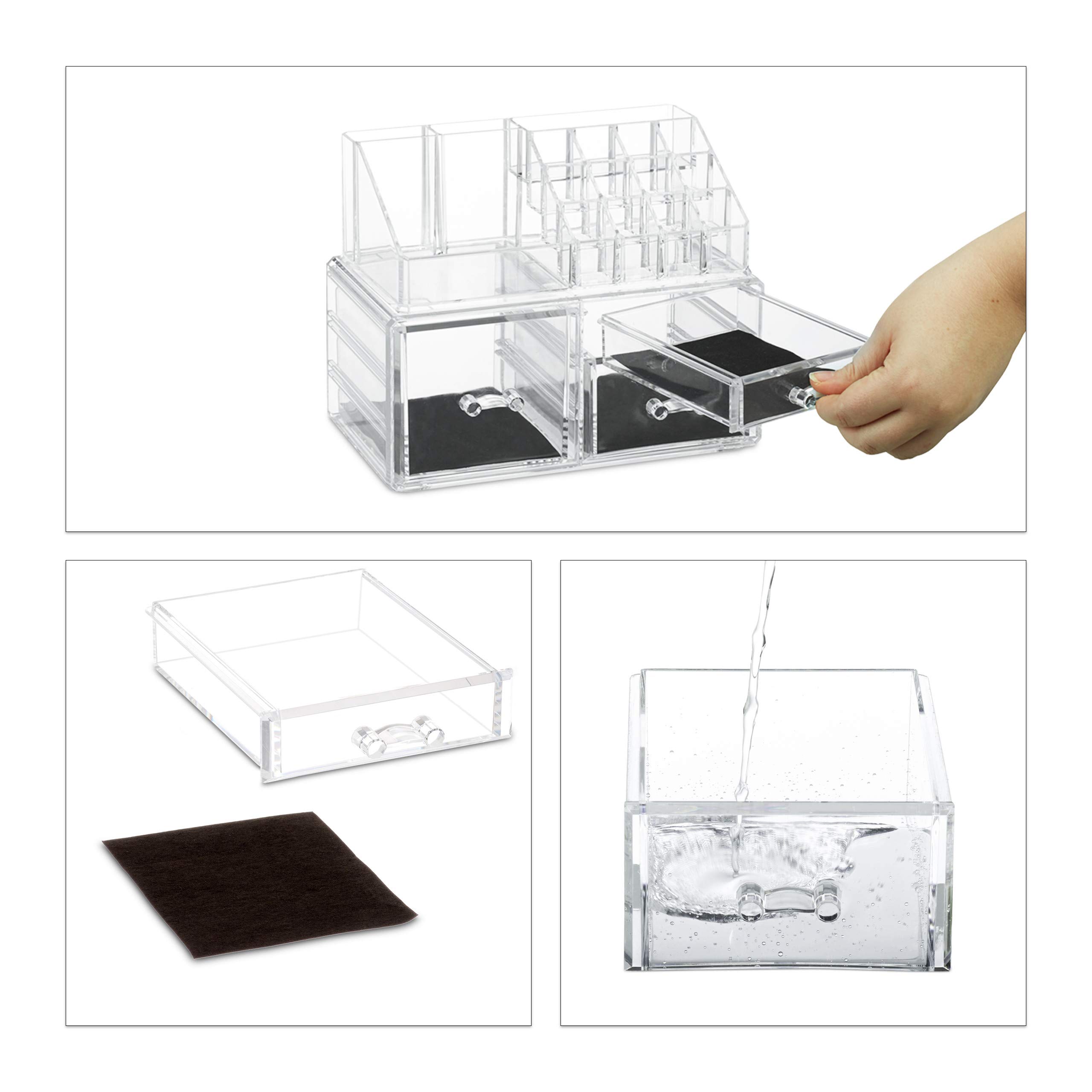 relaxdays-make-up-organizer-acryl-transparent-mit-3-schubladen image 8