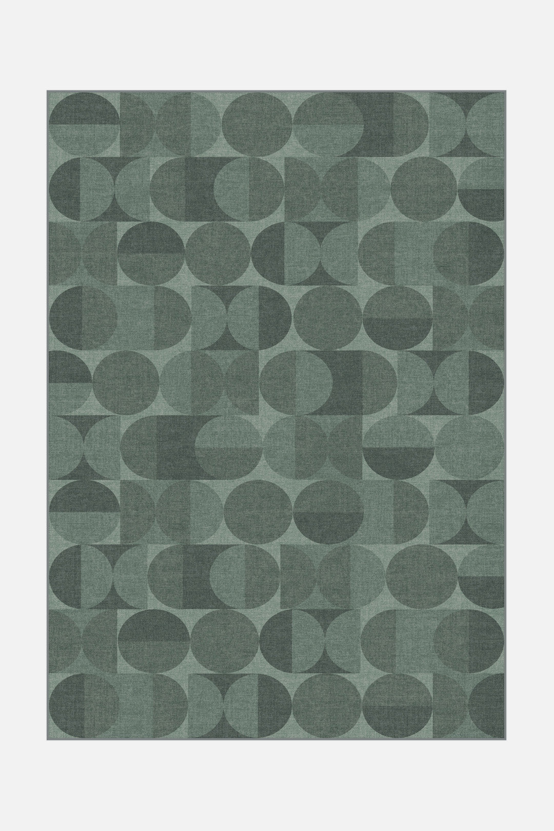 teppana-ronda-waldgr-n-teppich-geometrisch-waschbar image 1