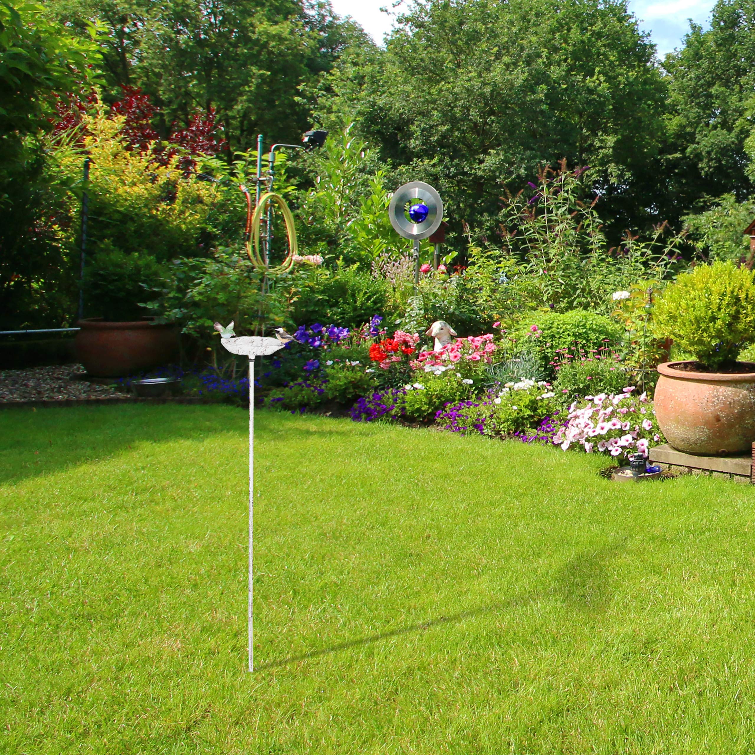 relaxdays-vogeltr-nke-gusseisen-zum-stecken-100-cm-wei image 3